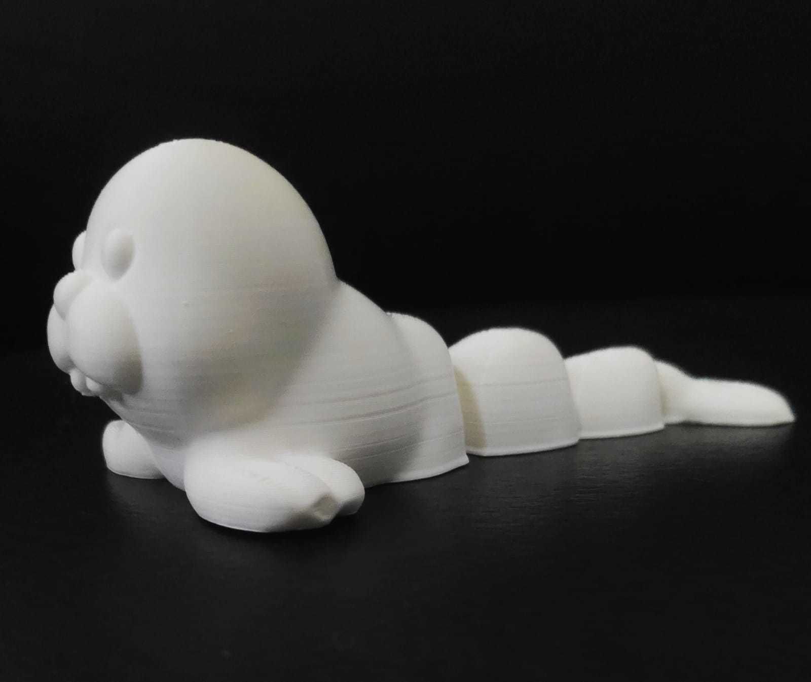 Flexi Walrus 3D print model_10