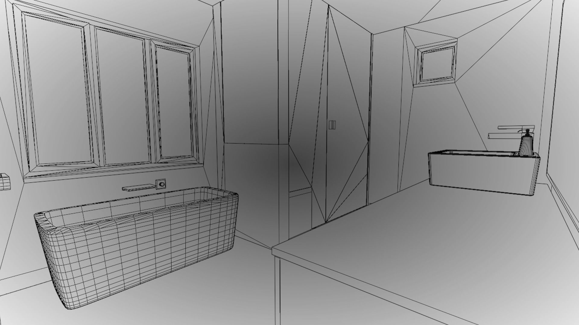 Small Bathroom 3D model_19