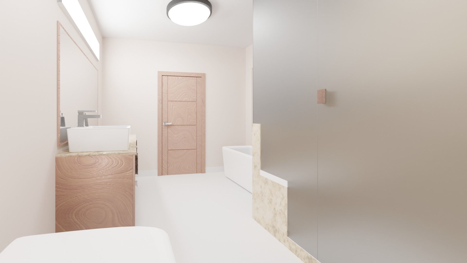 Small Bathroom 3D model_7