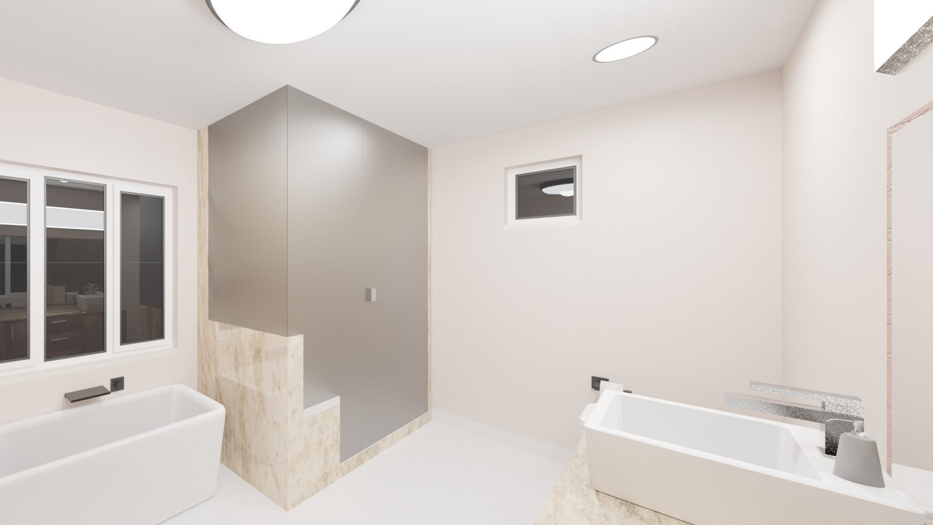 Small Bathroom 3D model_4