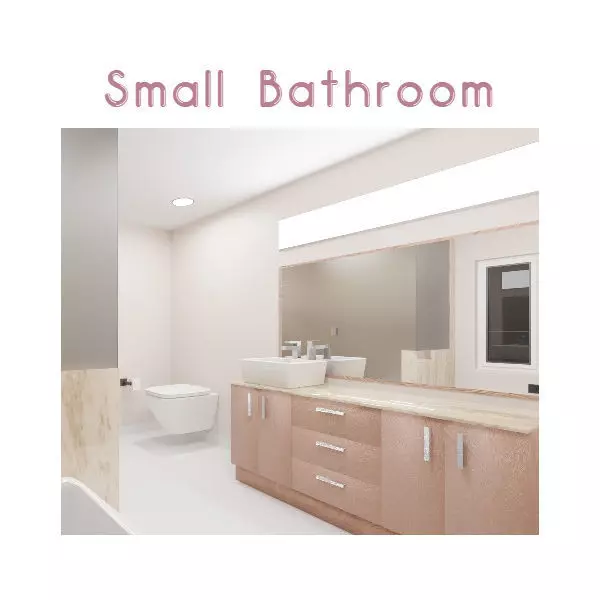Small Bathroom 3D model_0