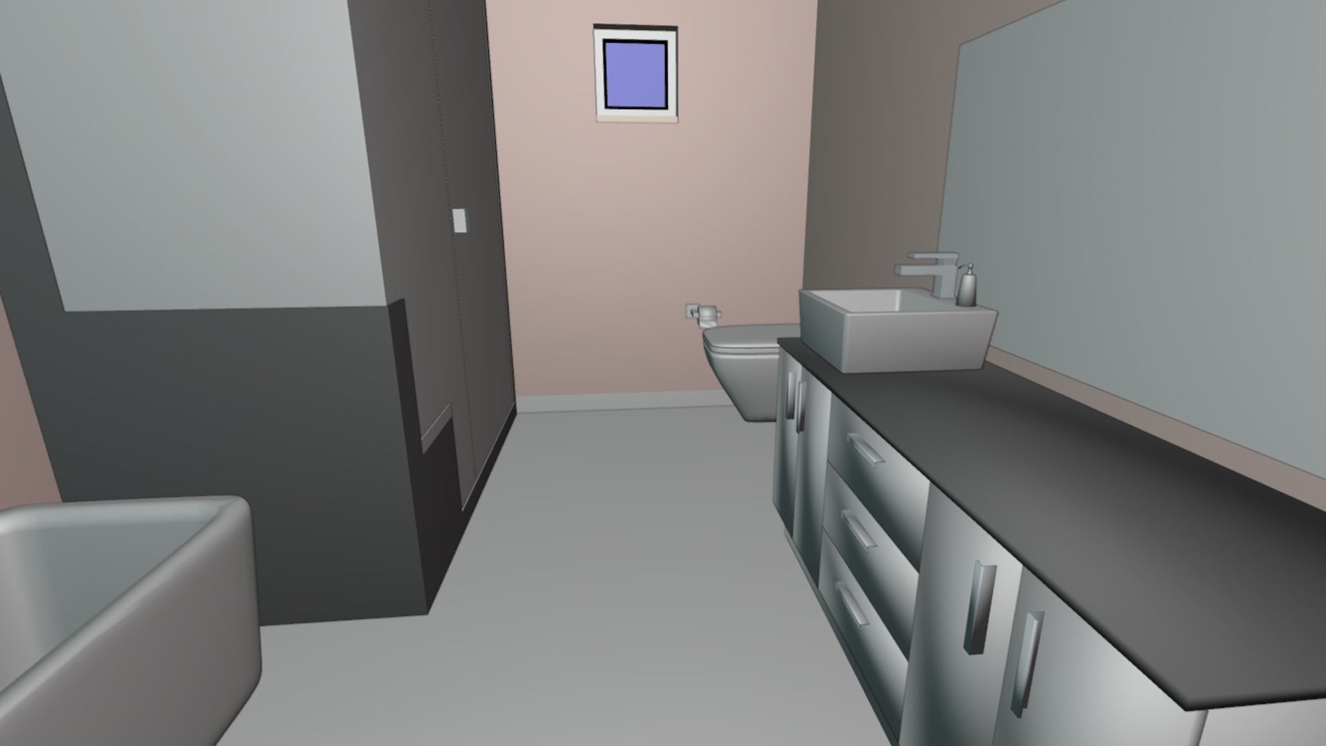 Small Bathroom 3D model_11
