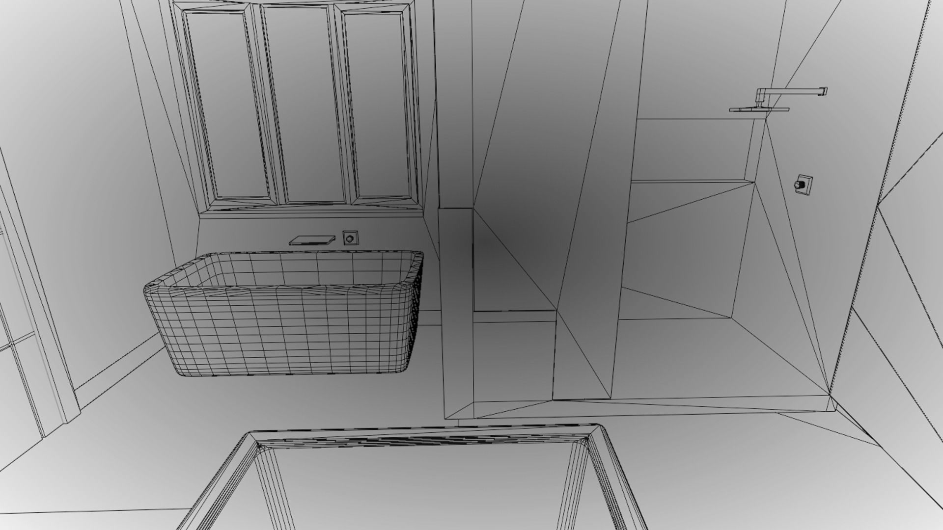 Small Bathroom 3D model_21