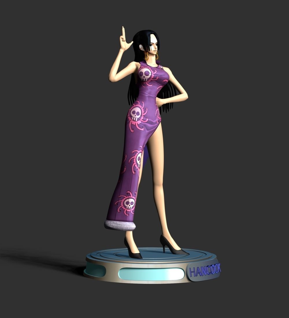Boa Hancock - One Piece 3D print model_10