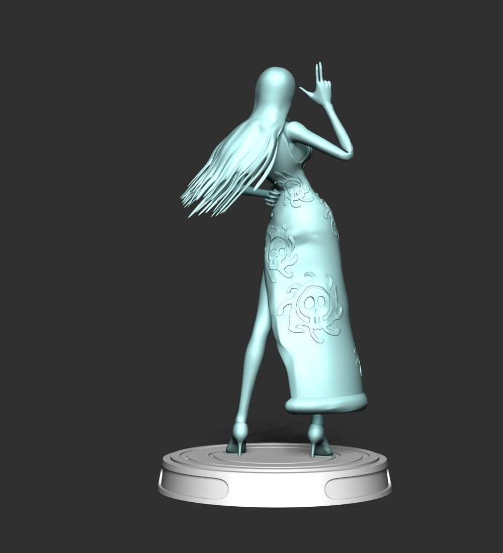 Boa Hancock - One Piece 3D print model_13