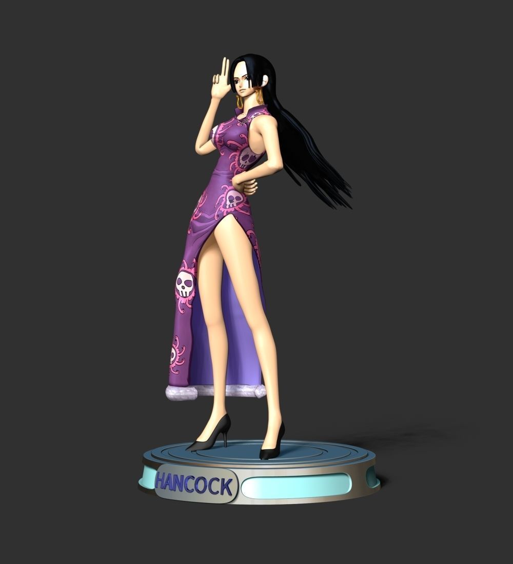 Boa Hancock - One Piece 3D print model_9