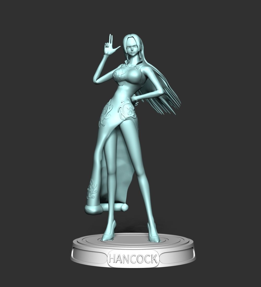Boa Hancock - One Piece 3D print model_11