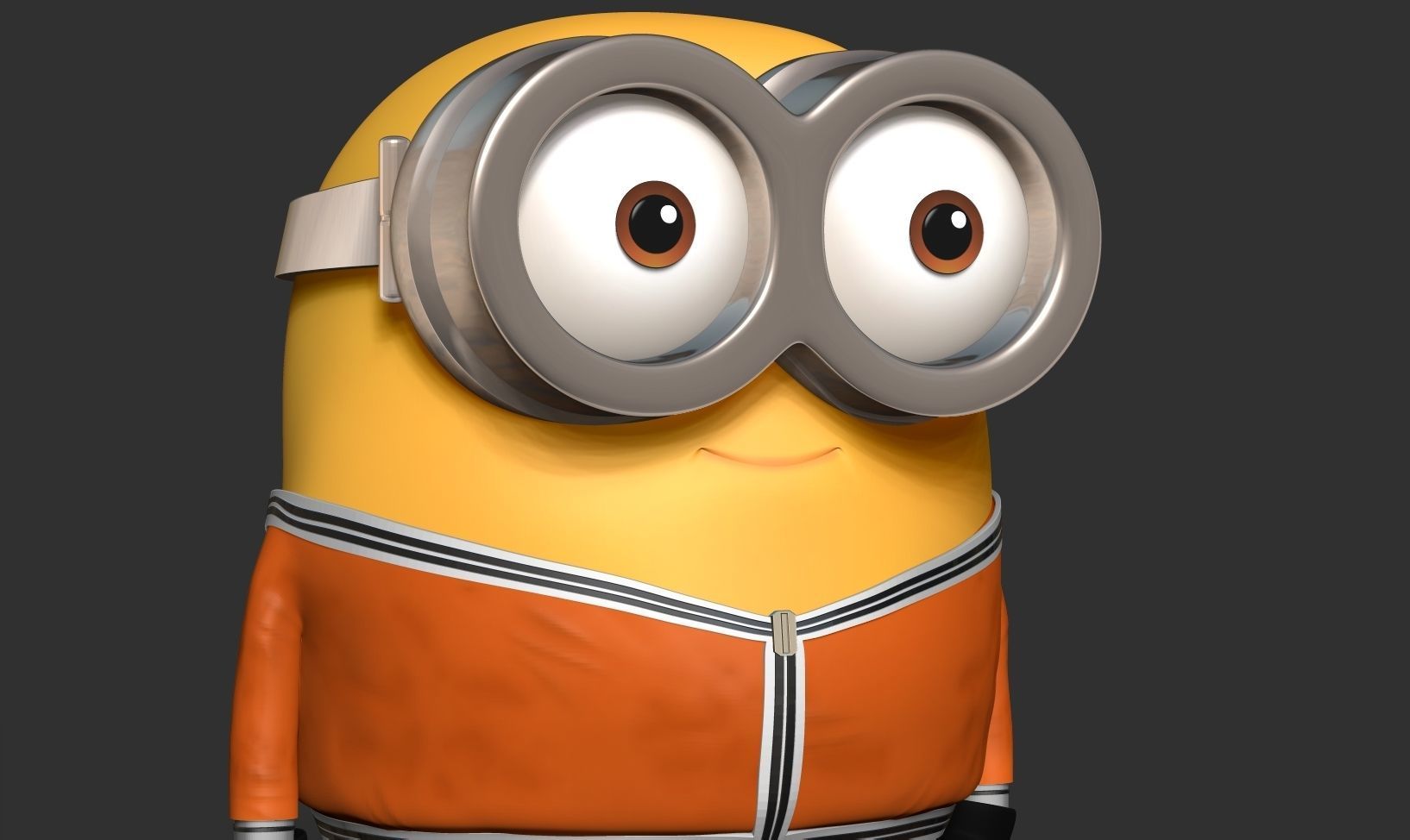 Bob the Minion 3D print model_8