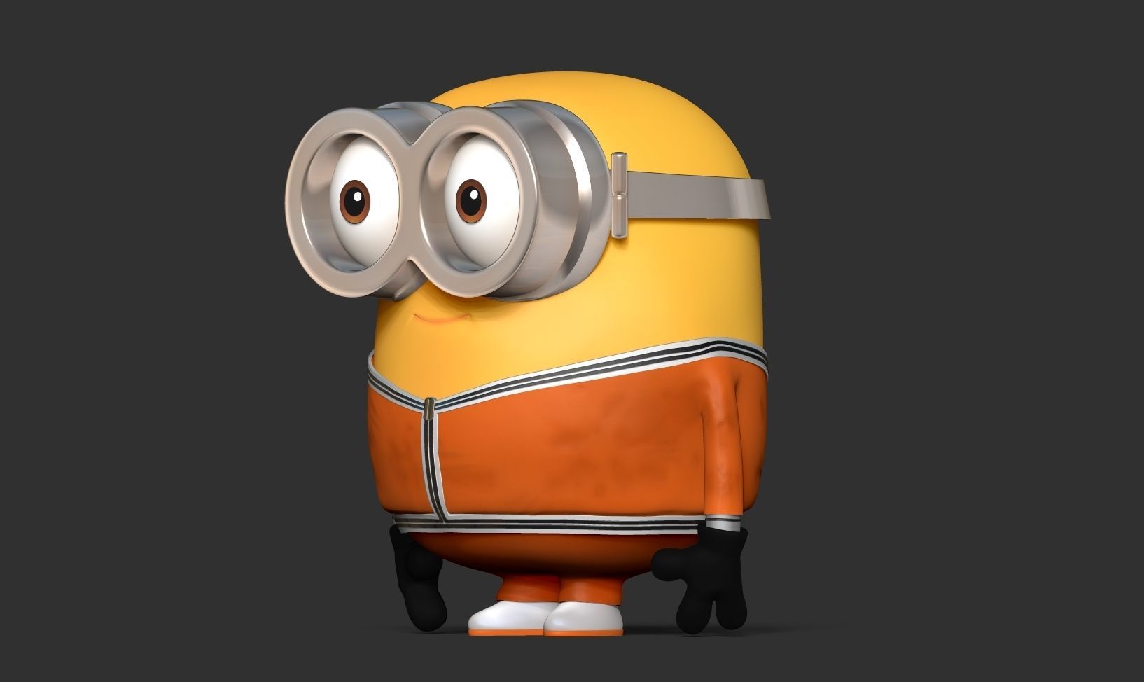 Bob the Minion 3D print model_13
