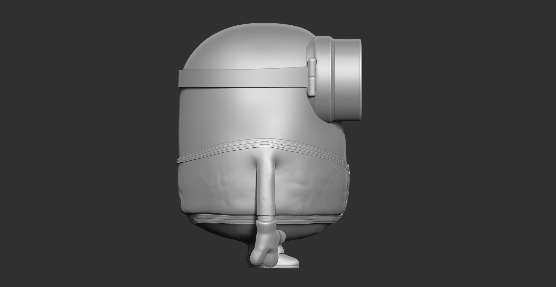 Bob the Minion 3D print model_14