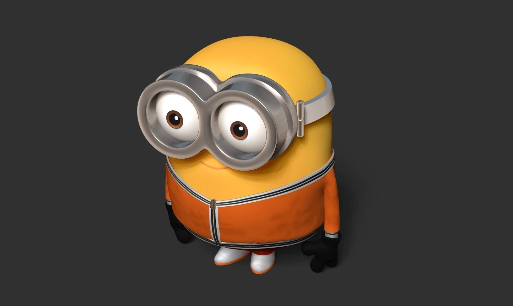 Bob the Minion 3D print model_18