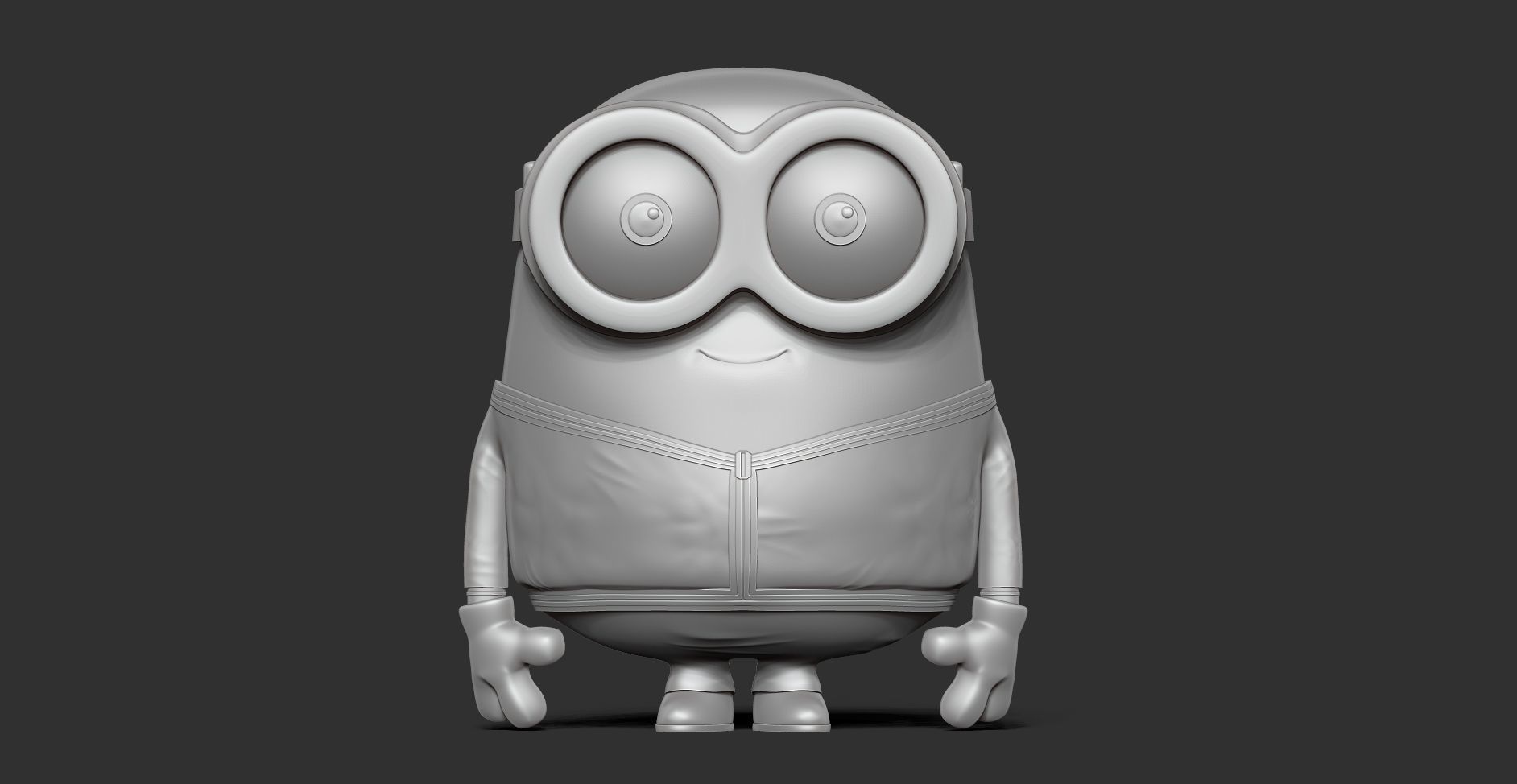 Bob the Minion 3D print model_12