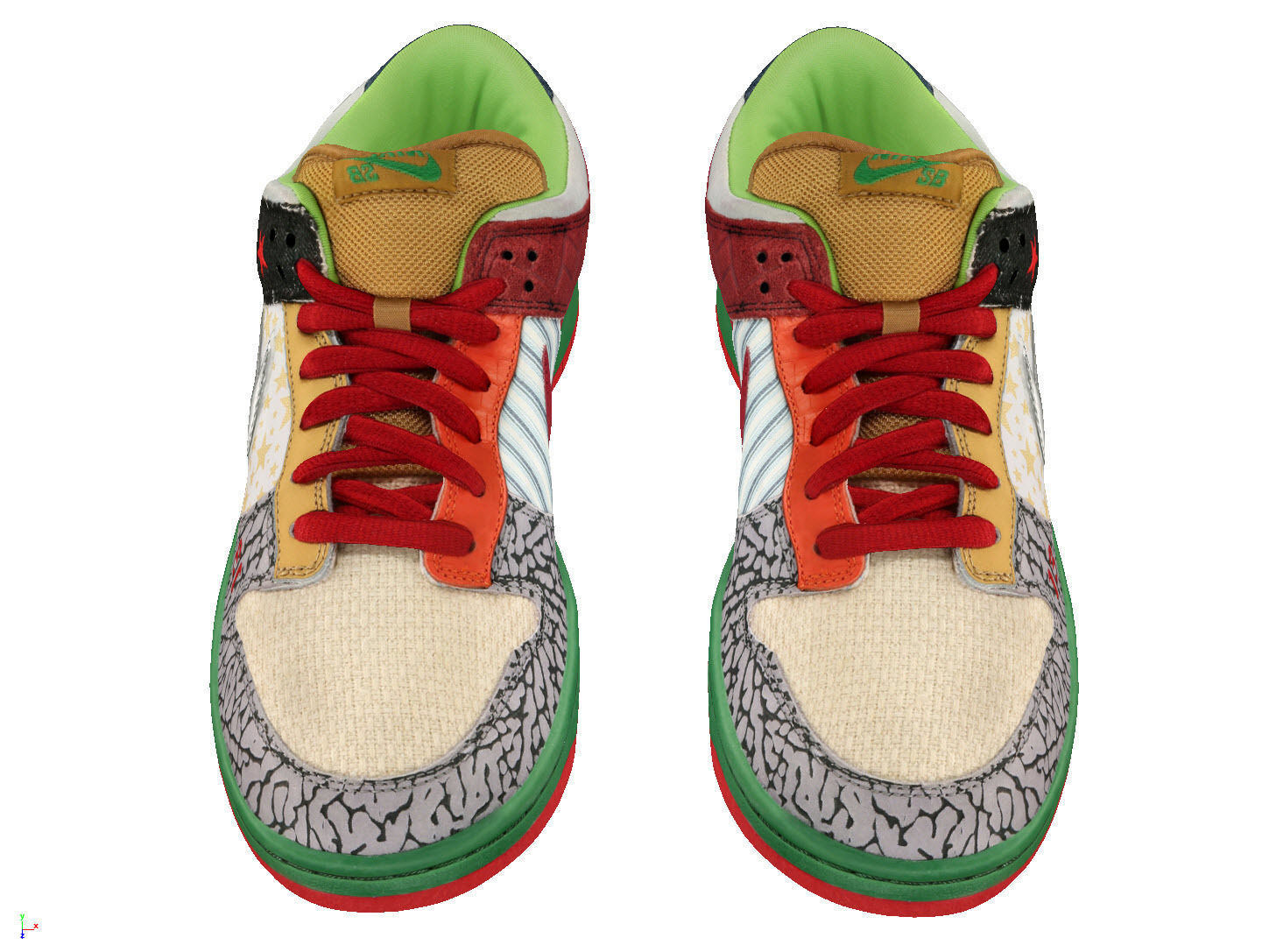 Nike SB Dunk Low What the Dunk 3D model_2