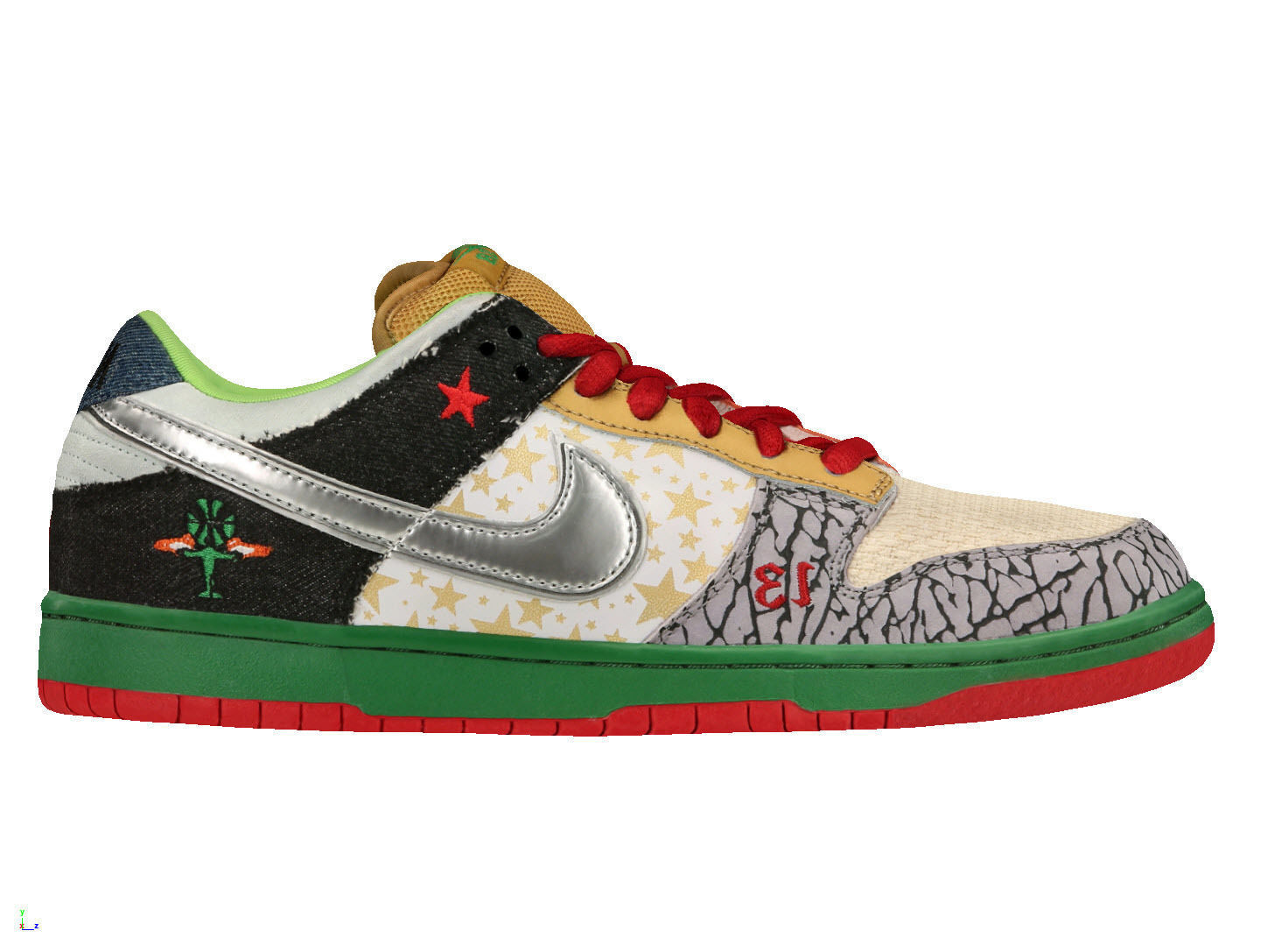 Nike SB Dunk Low What the Dunk 3D model_1