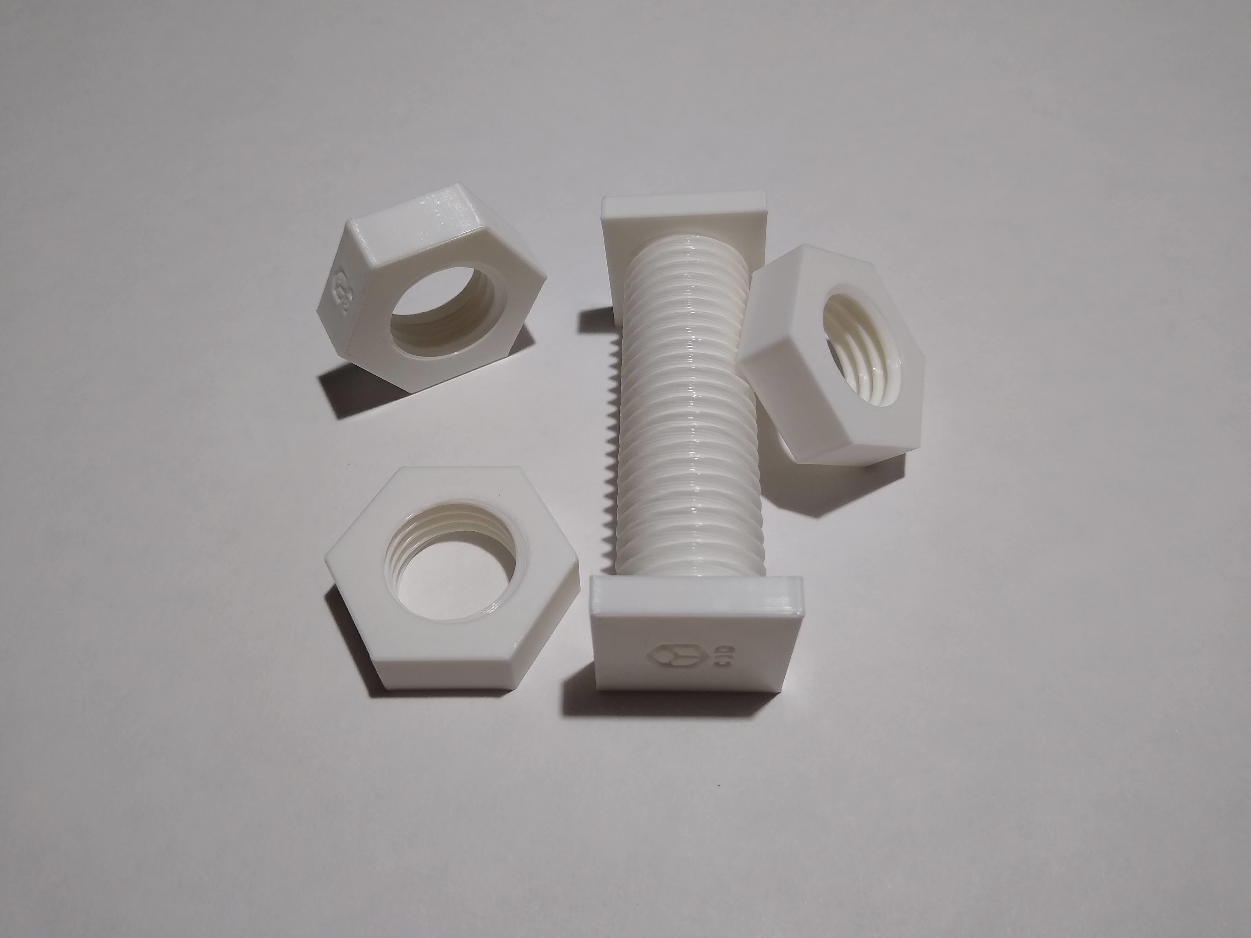 Bolt Puzzle Free 3D print model_2