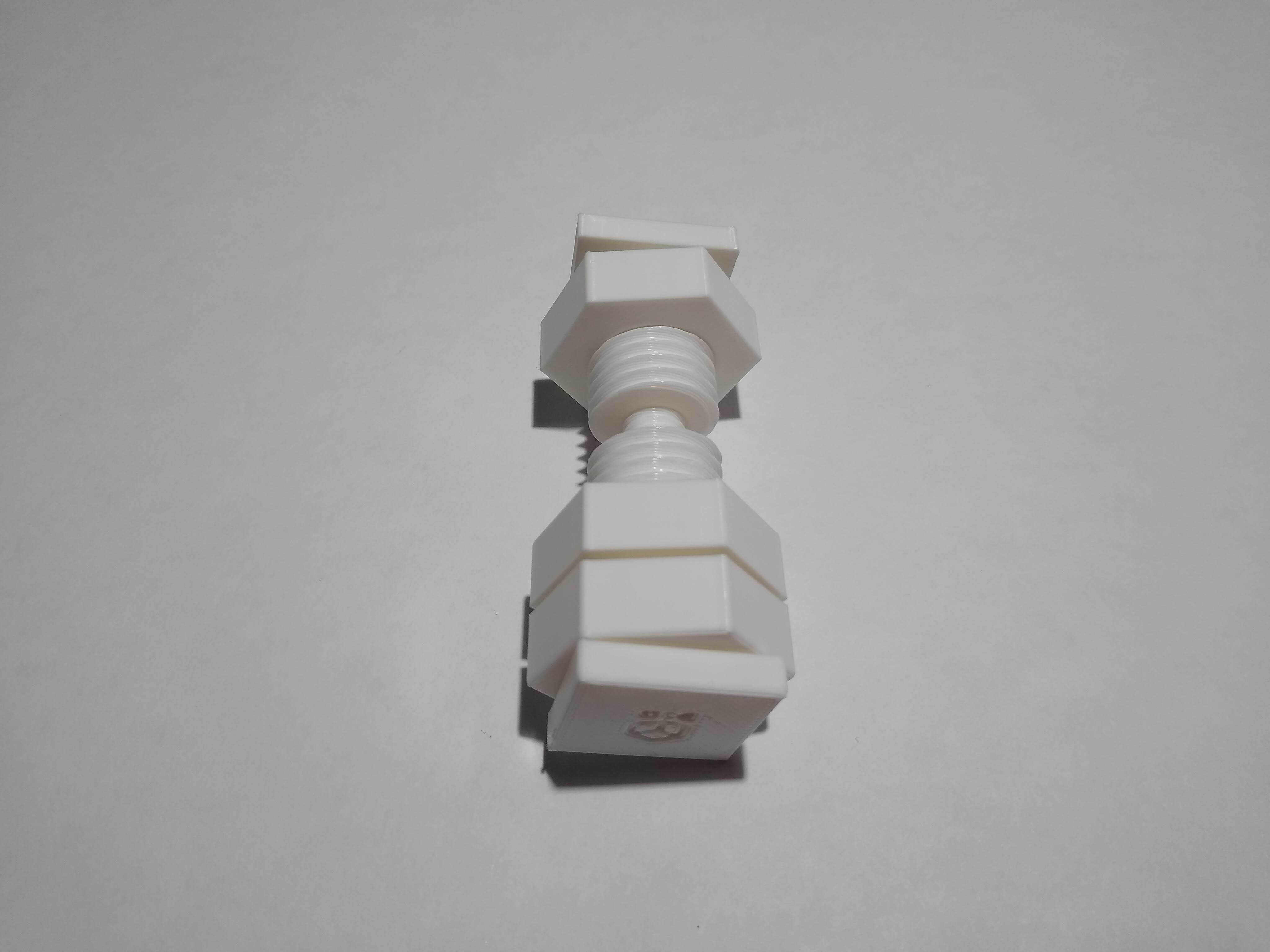 Bolt Puzzle Free 3D print model_5