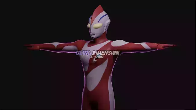 Ultraman Nice - 3D Model 3D model