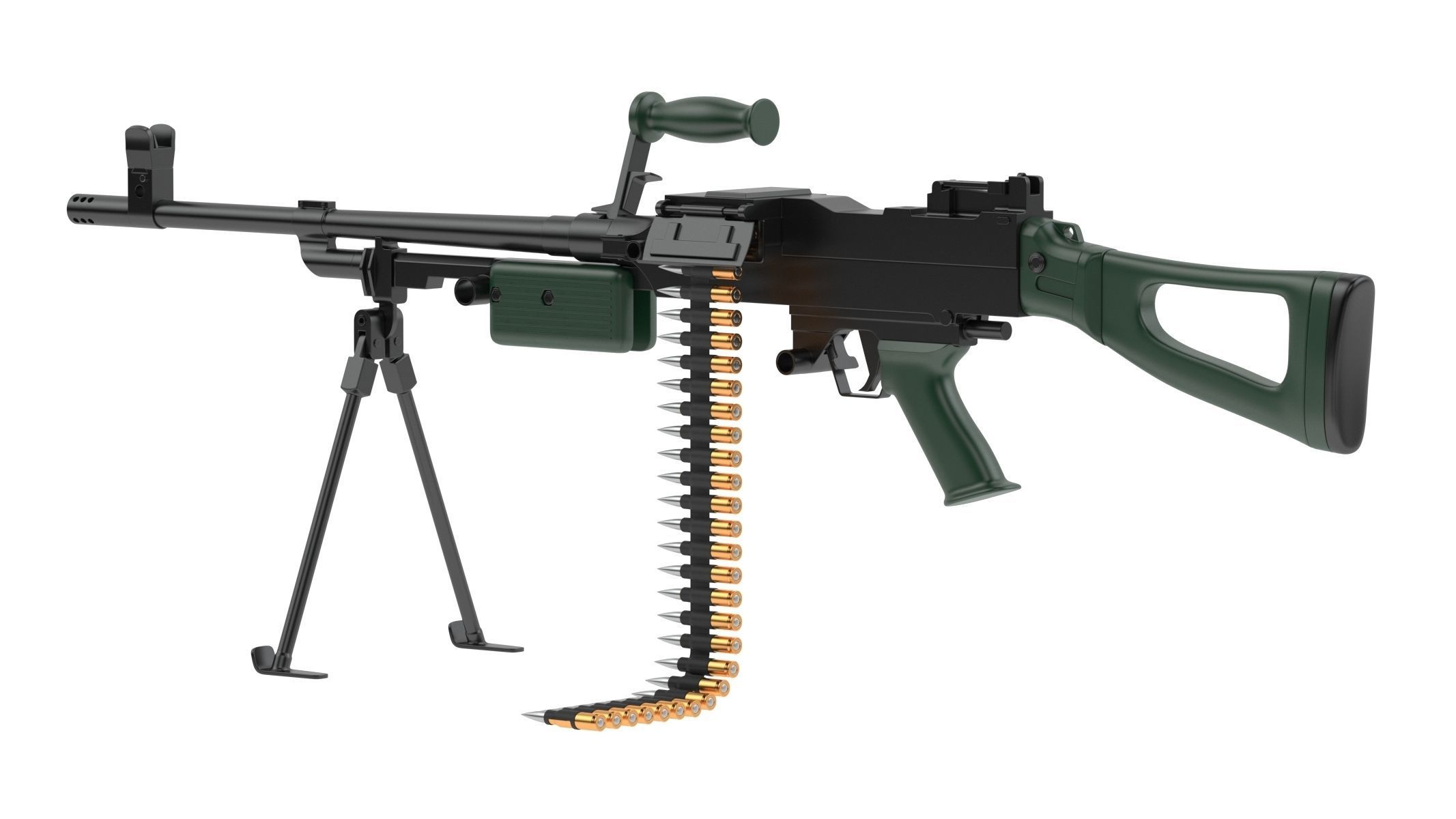 100 Firearms High-Poly Collection Vol 1 3D model_82