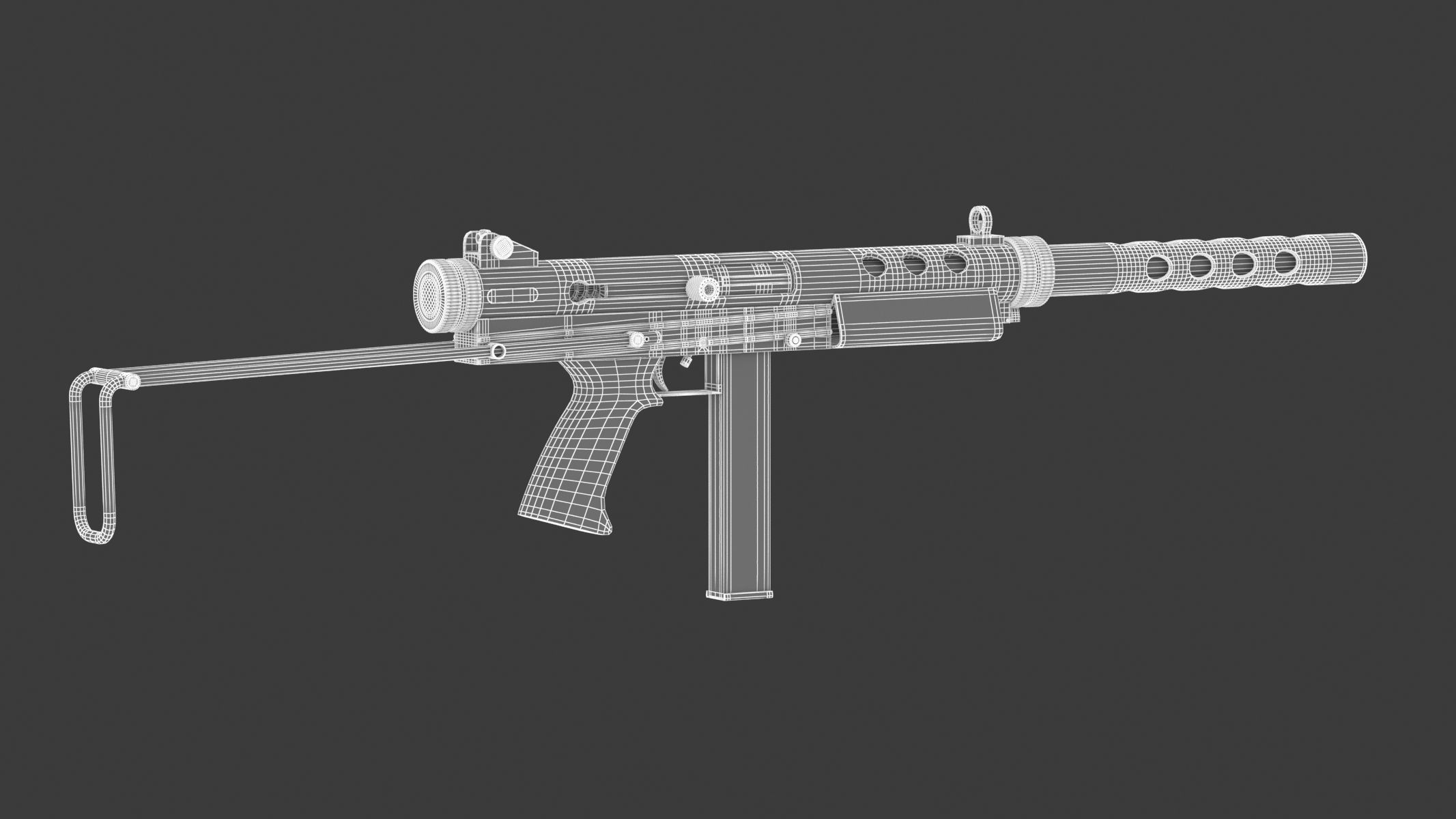 100 Firearms High-Poly Collection Vol 1 3D model_55