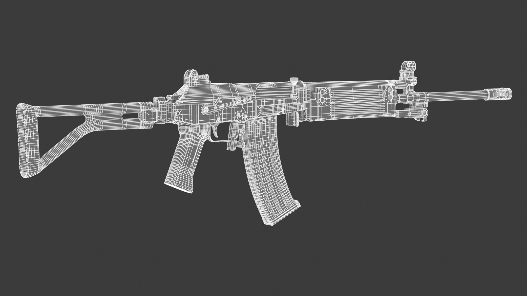 100 Firearms High-Poly Collection Vol 1 3D model_39