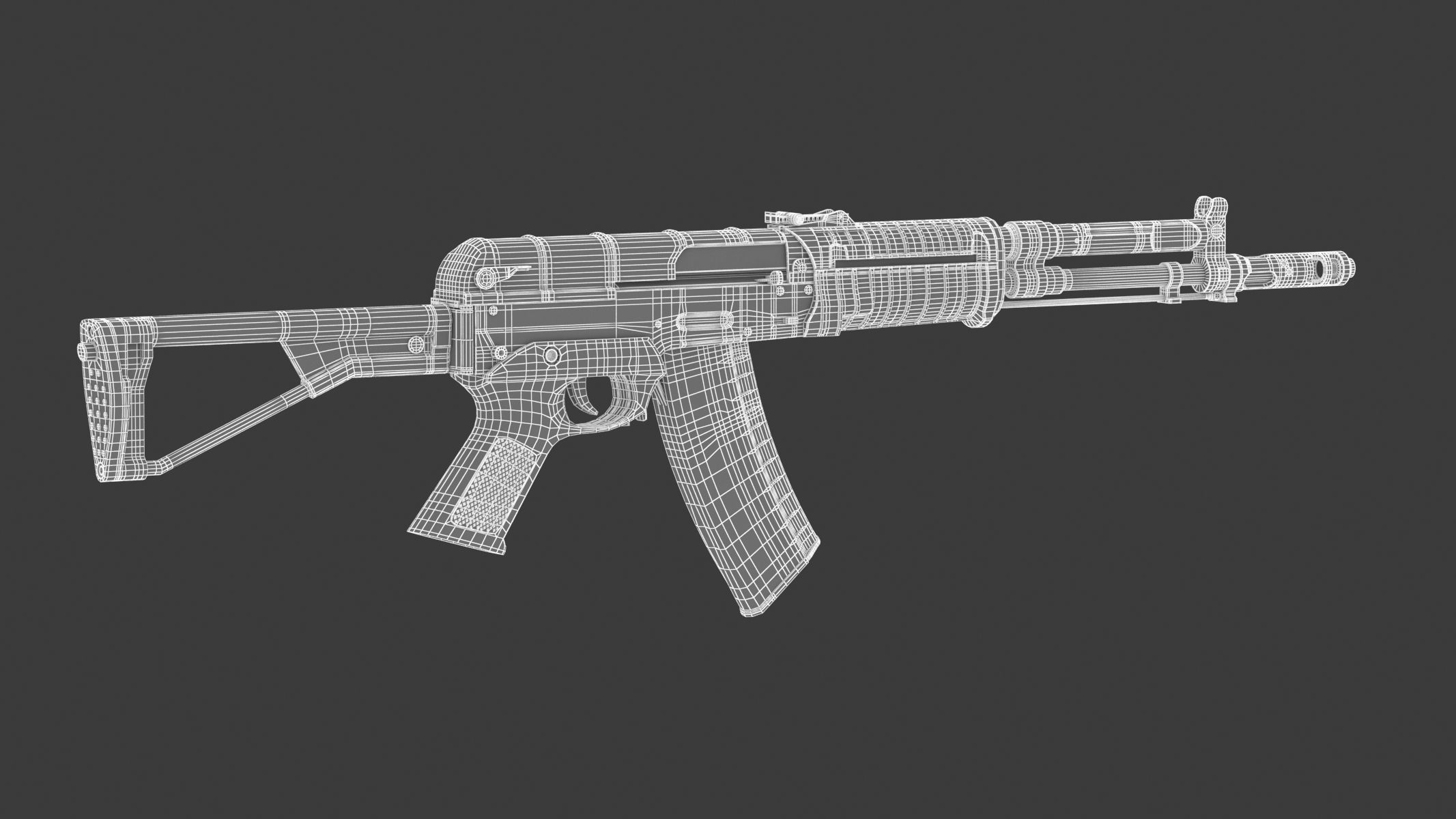 100 Firearms High-Poly Collection Vol 1 3D model_15