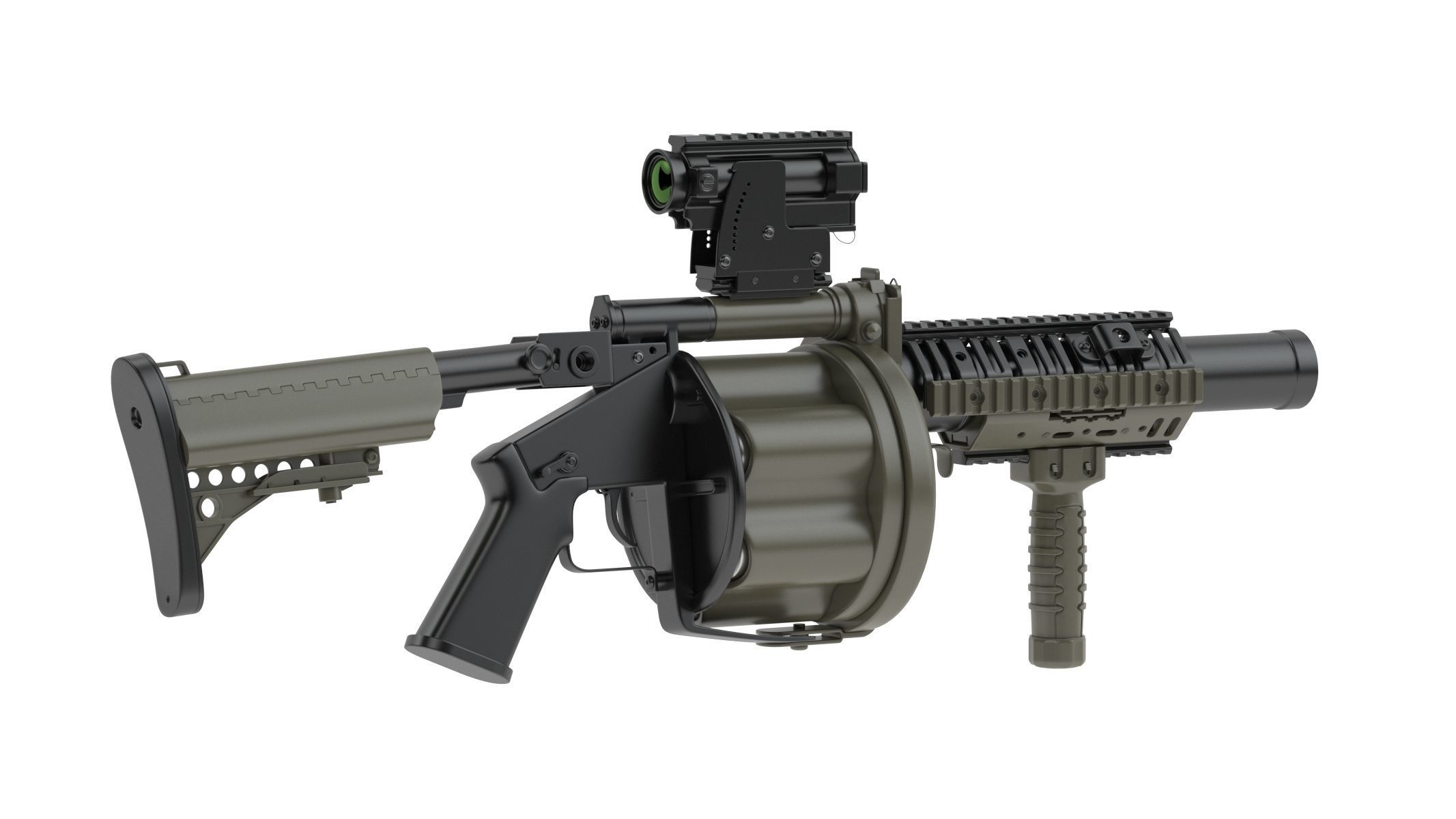 100 Firearms High-Poly Collection Vol 1 3D model_66