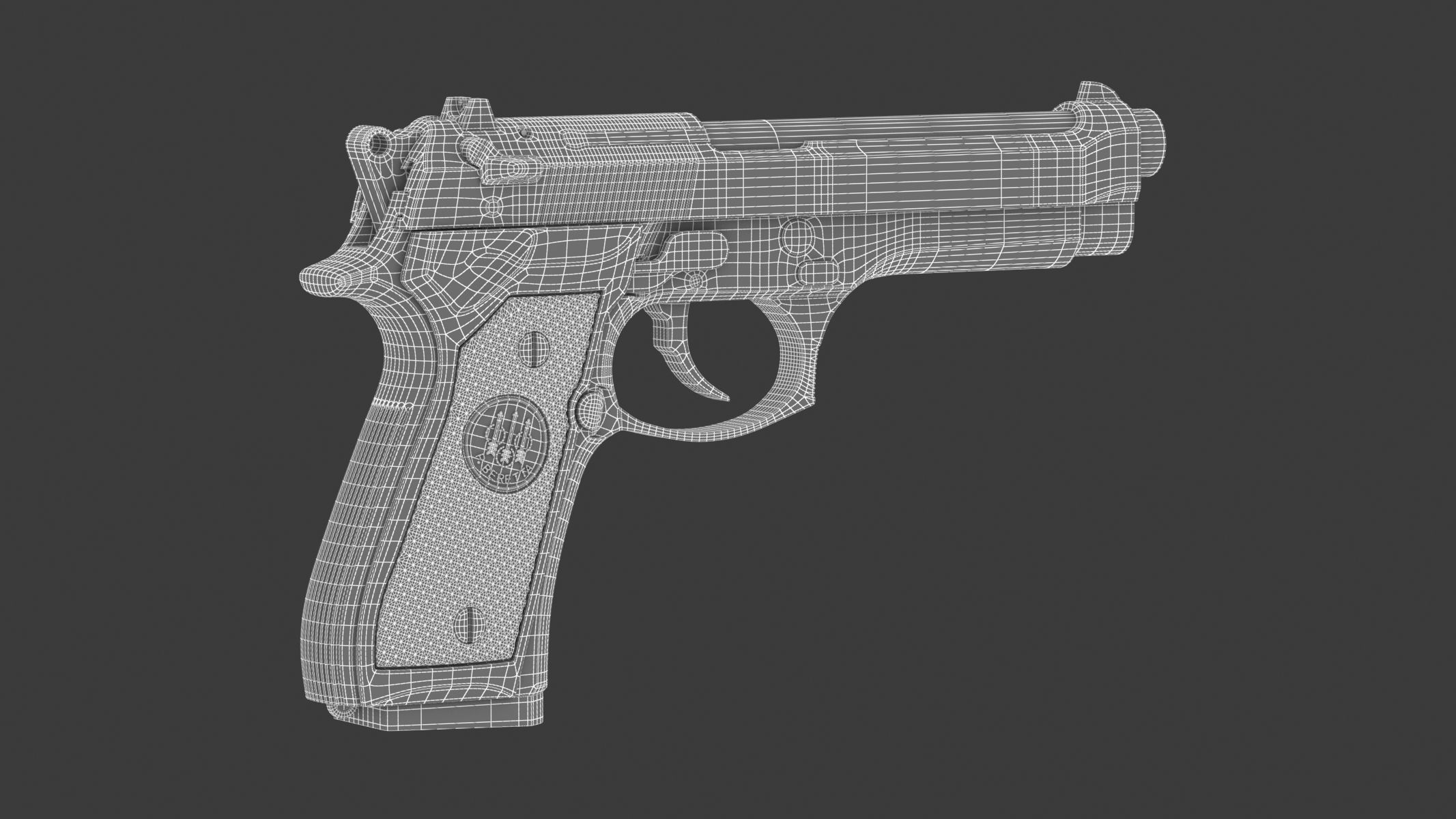 100 Firearms High-Poly Collection Vol 1 3D model_85