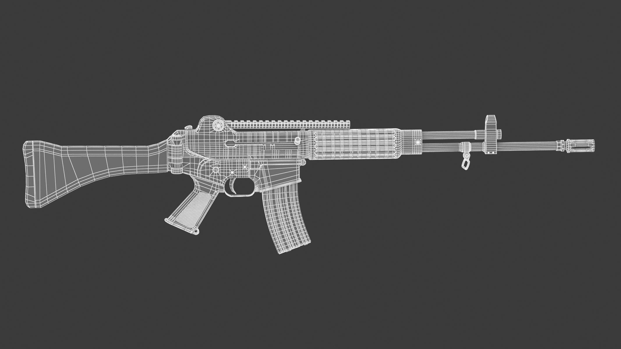 100 Firearms High-Poly Collection Vol 1 3D model_25