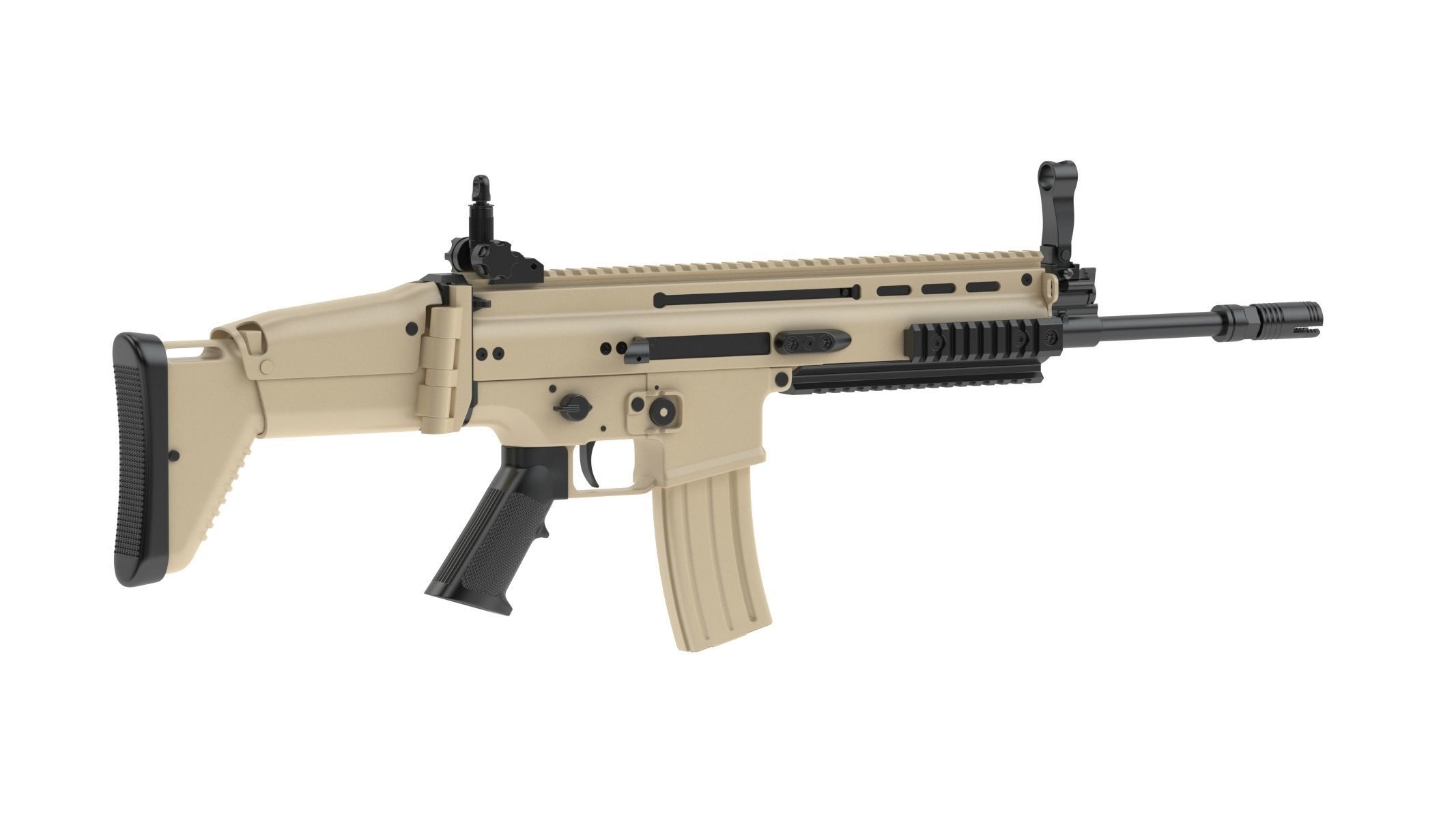 100 Firearms High-Poly Collection Vol 1 3D model_30