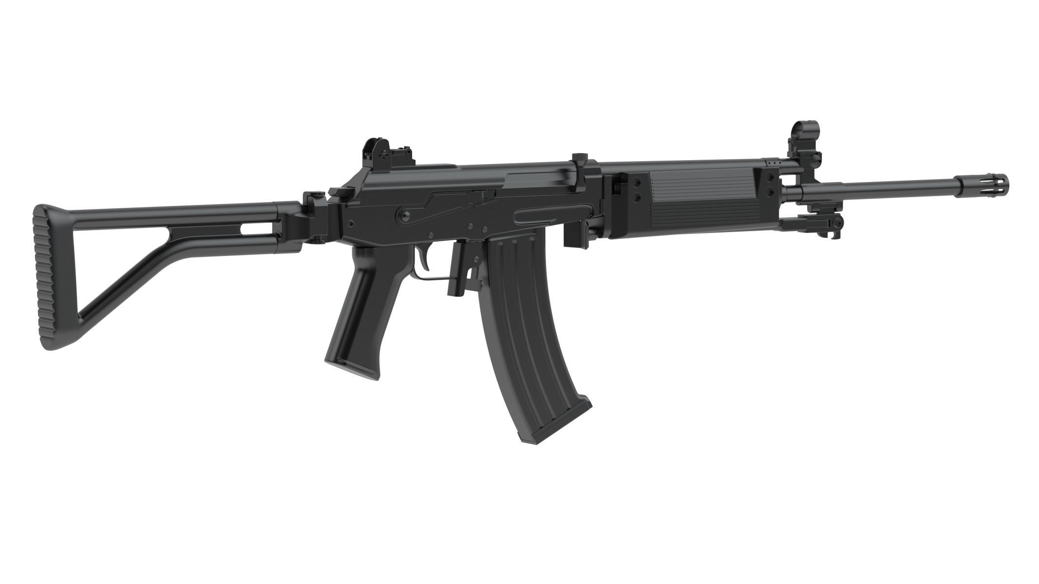 100 Firearms High-Poly Collection Vol 1 3D model_38