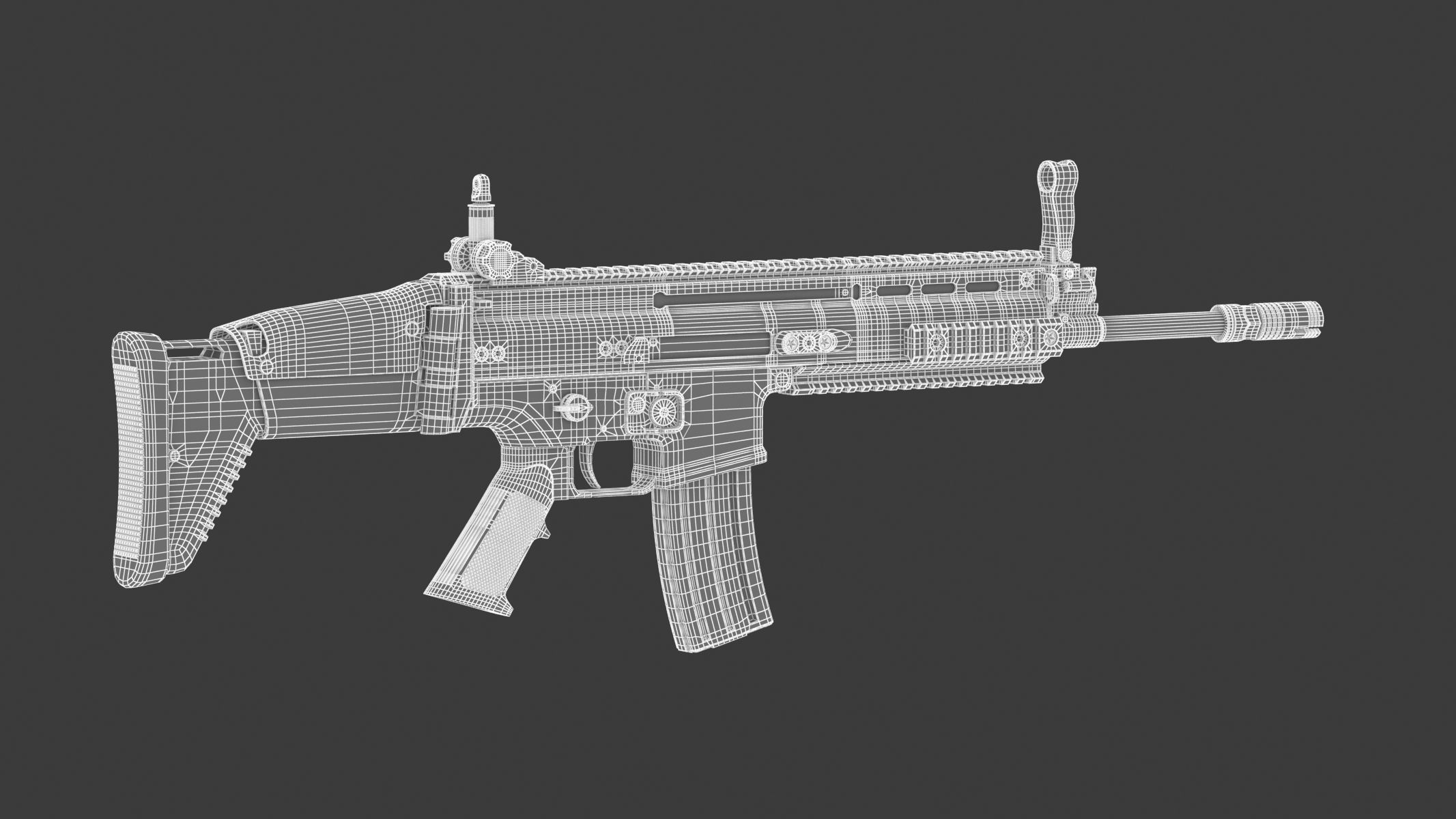 100 Firearms High-Poly Collection Vol 1 3D model_31