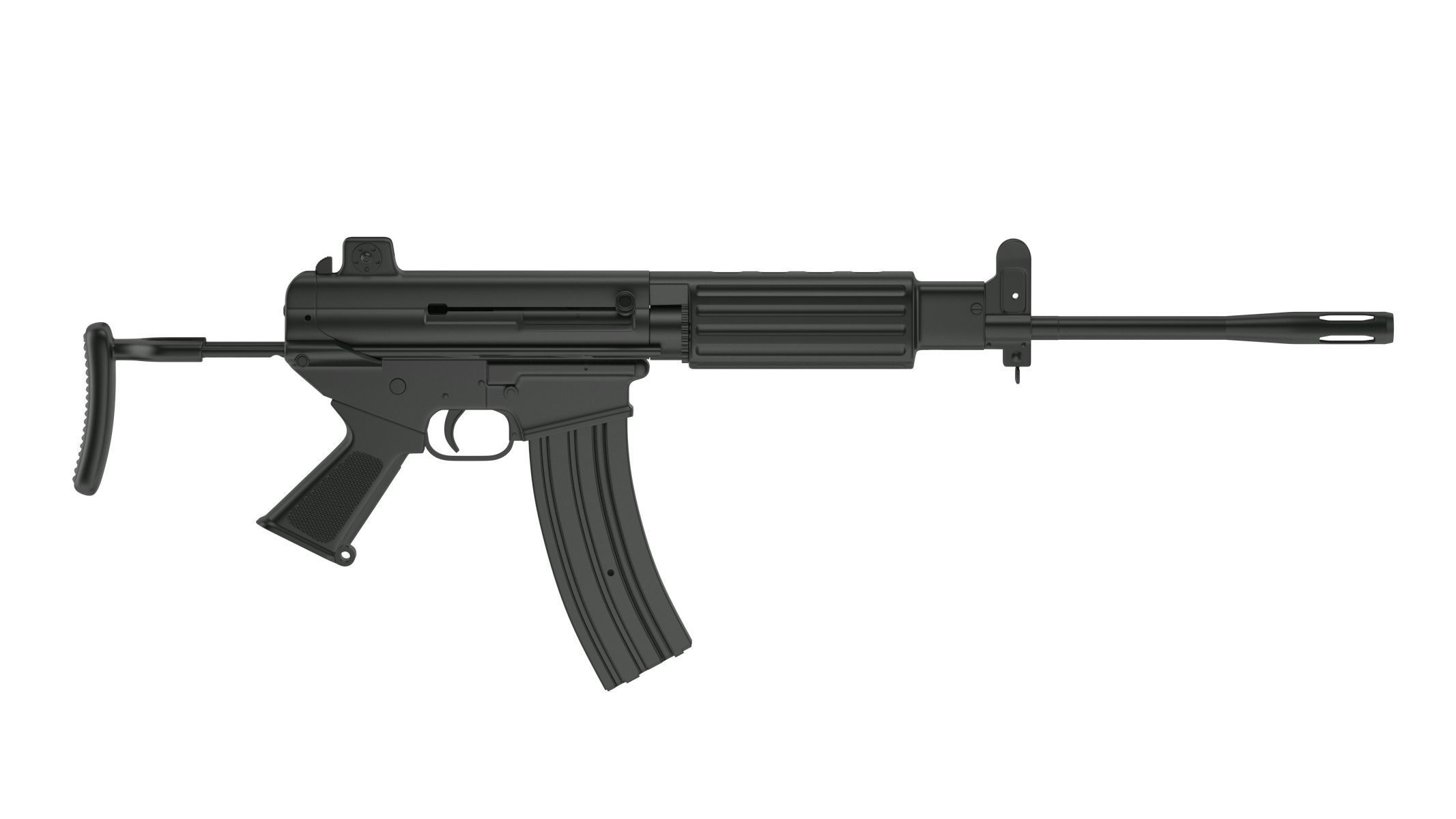 100 Firearms High-Poly Collection Vol 1 3D model_22