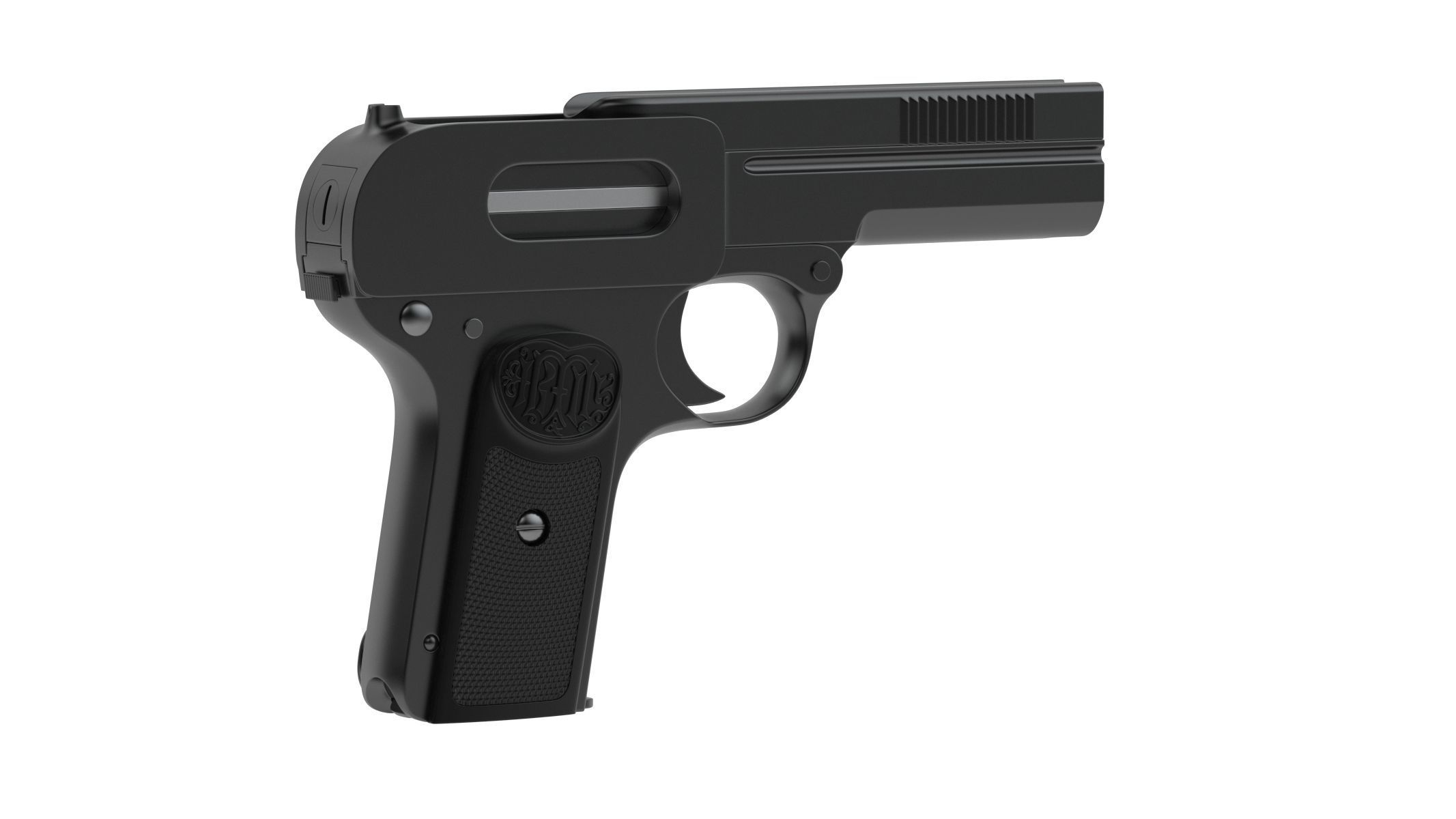 100 Firearms High-Poly Collection Vol 1 3D model_96