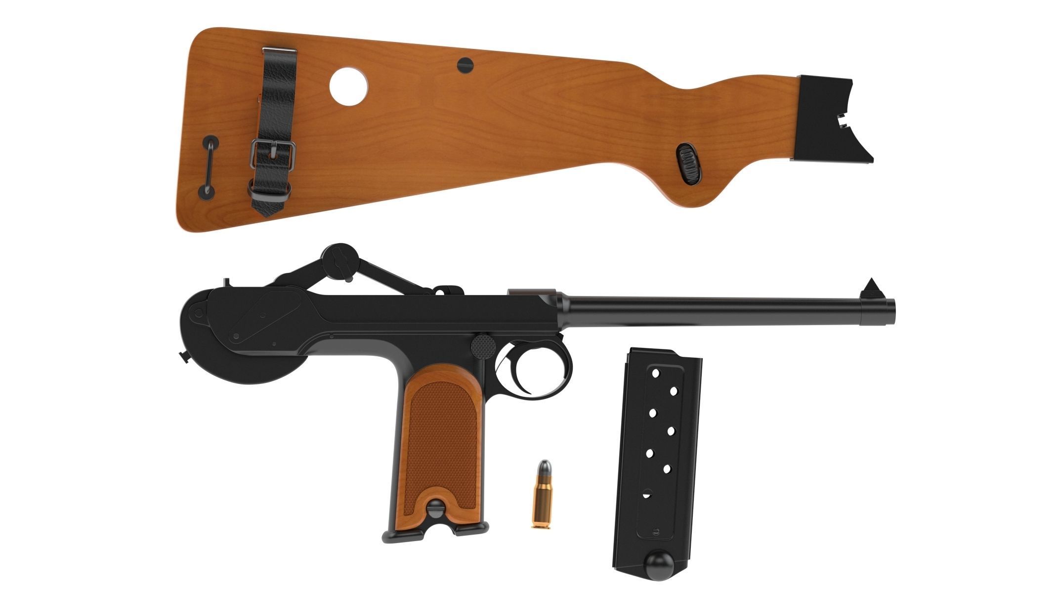 100 Firearms High-Poly Collection Vol 1 3D model_86