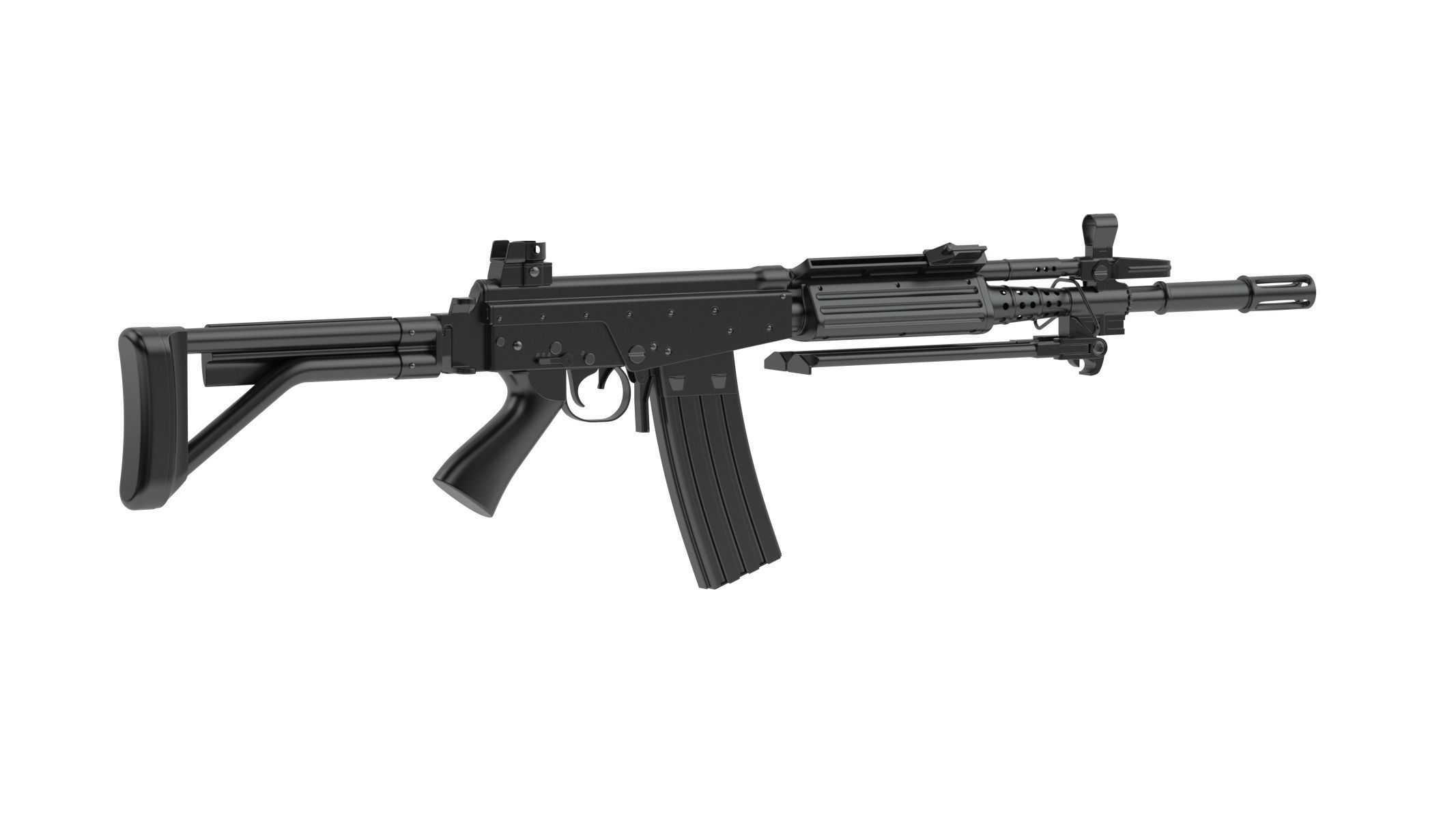 100 Firearms High-Poly Collection Vol 1 3D model_26