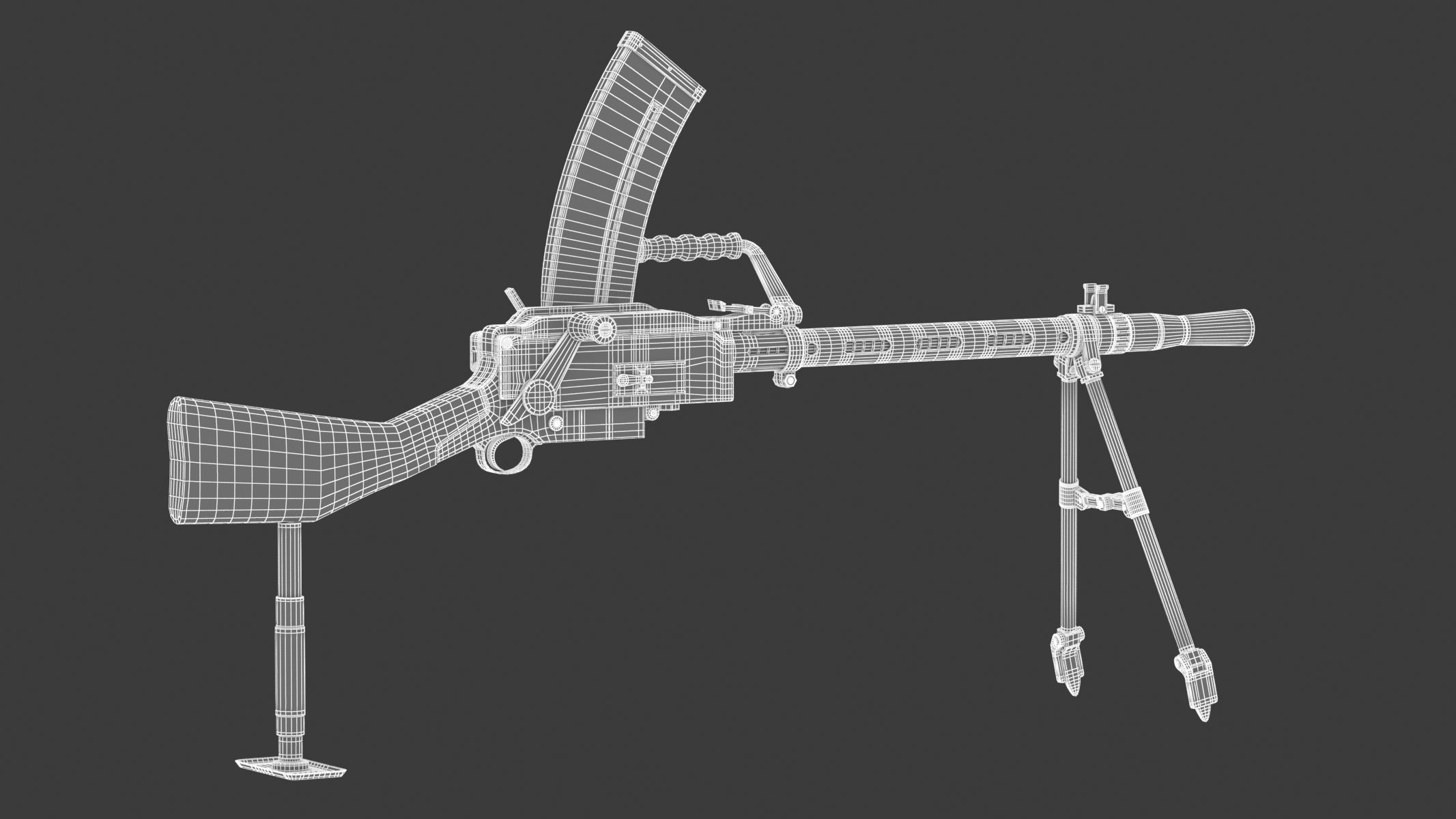 100 Firearms High-Poly Collection Vol 1 3D model_75