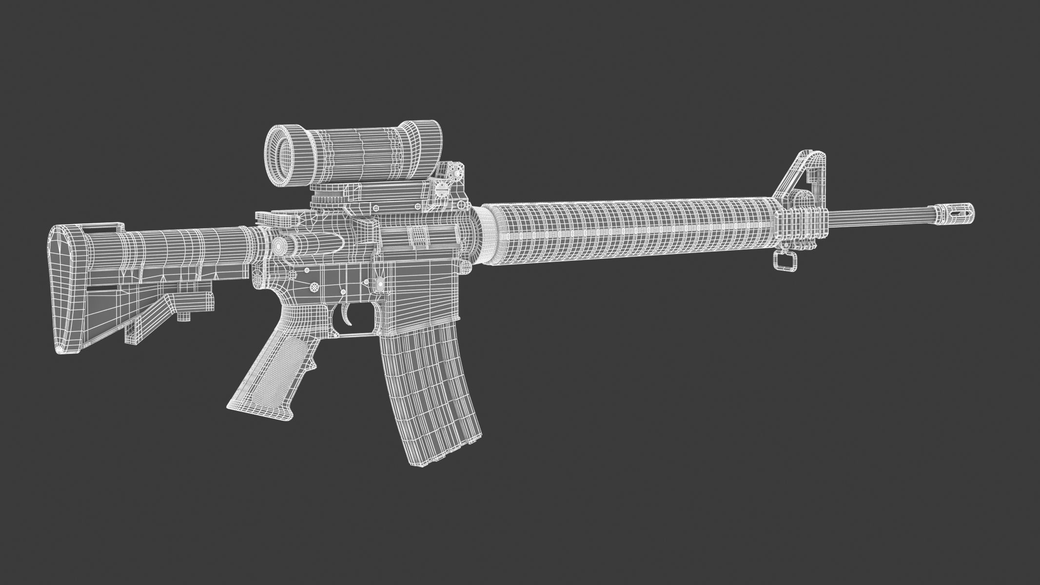 100 Firearms High-Poly Collection Vol 1 3D model_21