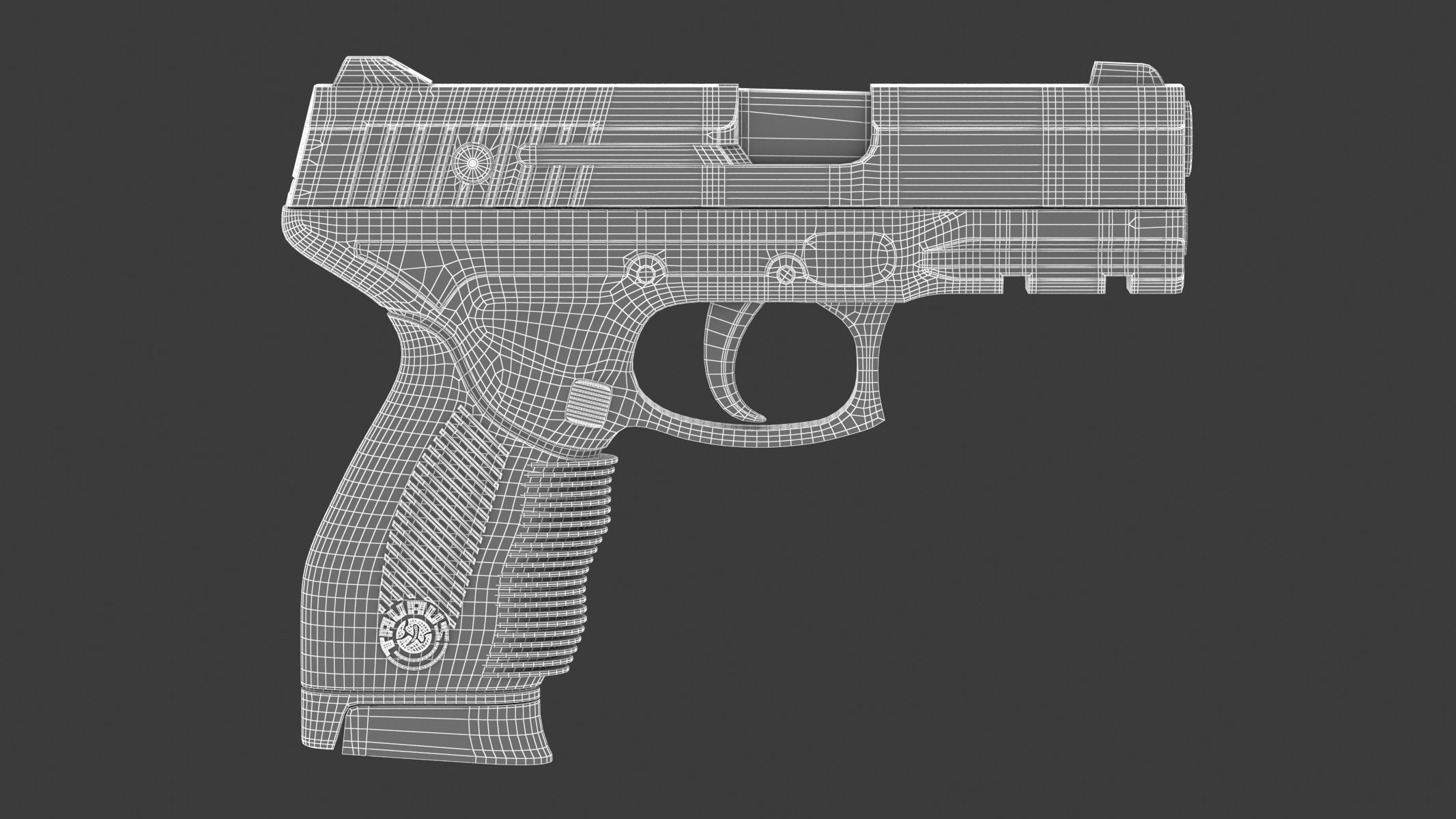 100 Firearms High-Poly Collection Vol 1 3D model_135