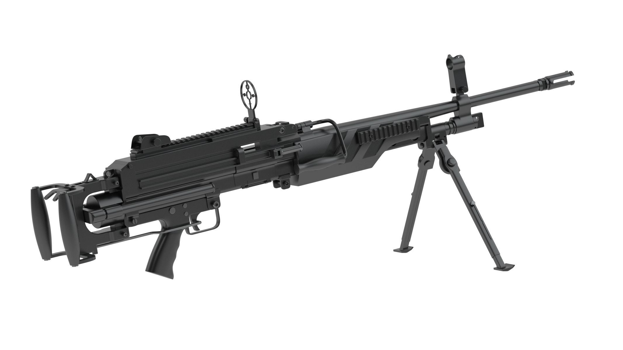 100 Firearms High-Poly Collection Vol 1 3D model_76