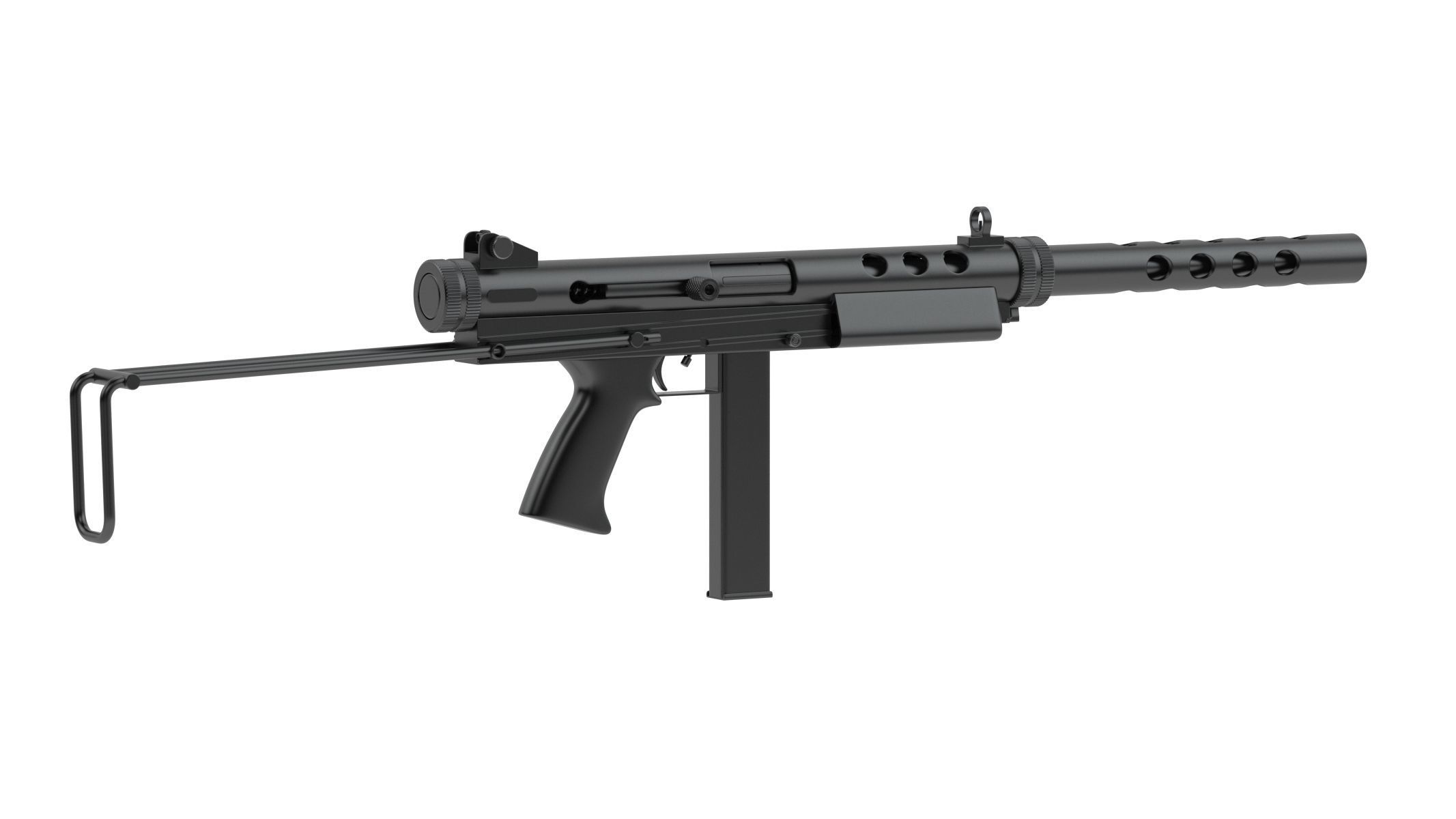 100 Firearms High-Poly Collection Vol 1 3D model_54