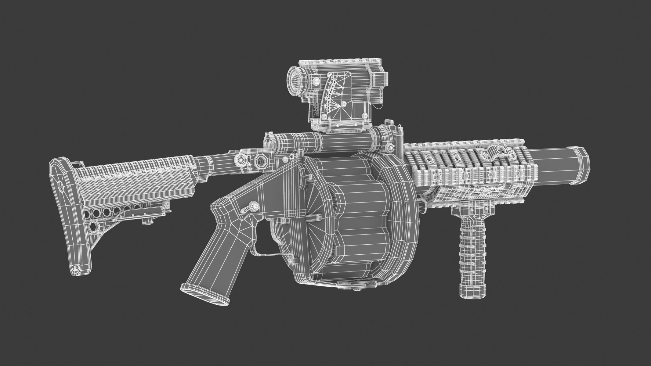 100 Firearms High-Poly Collection Vol 1 3D model_67