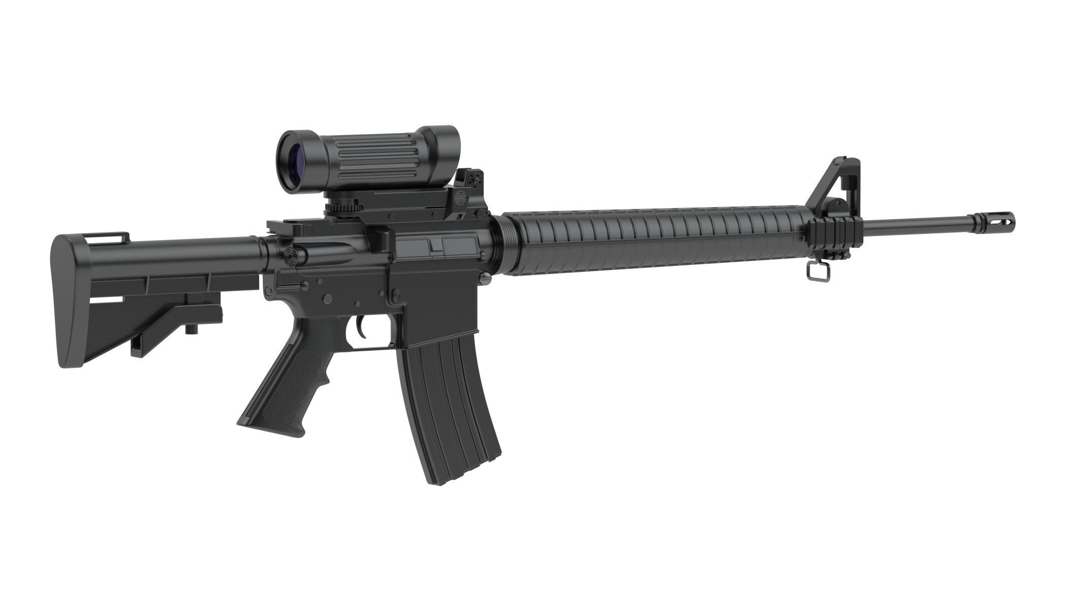 100 Firearms High-Poly Collection Vol 1 3D model_20