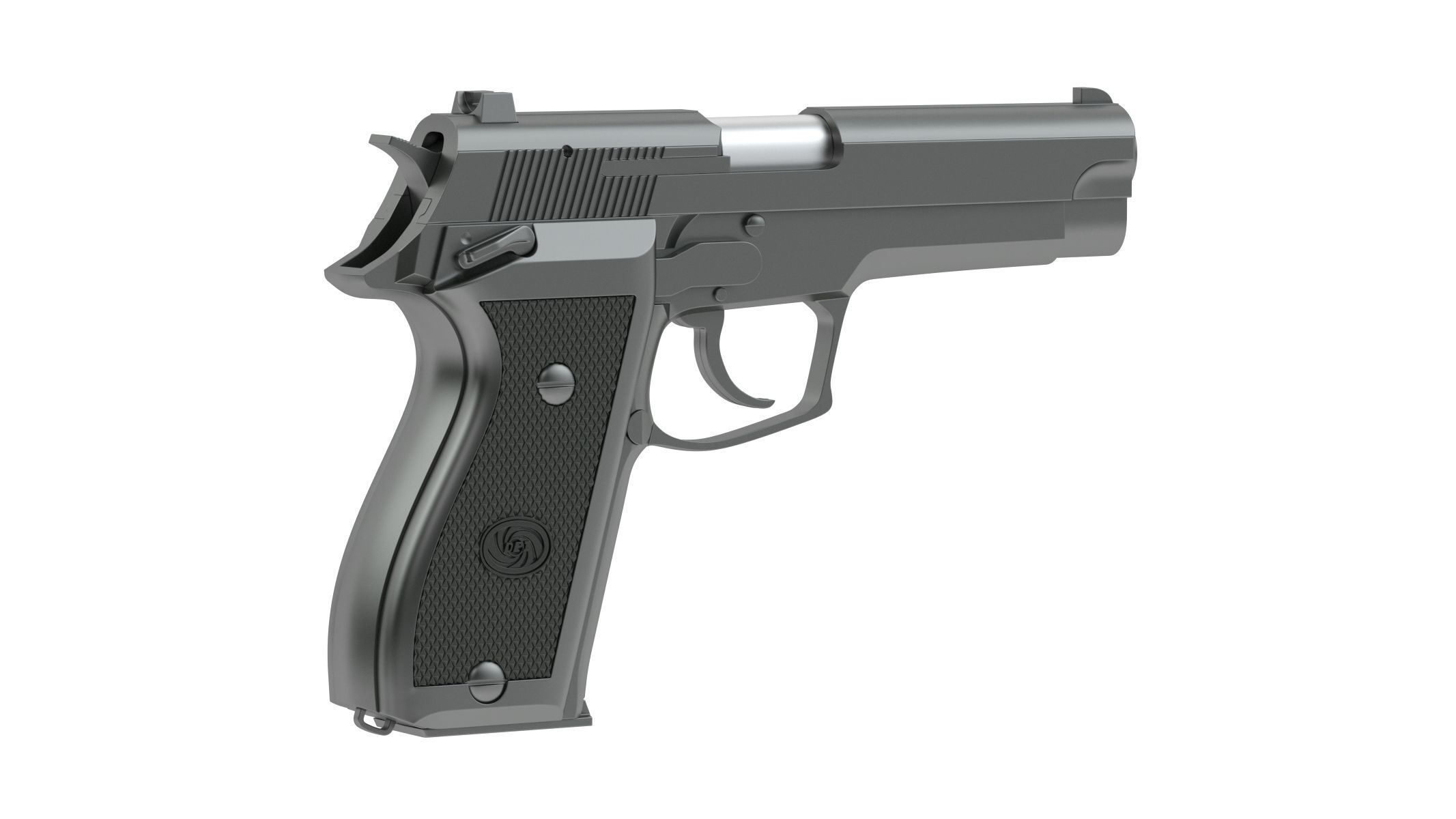 100 Firearms High-Poly Collection Vol 1 3D model_88