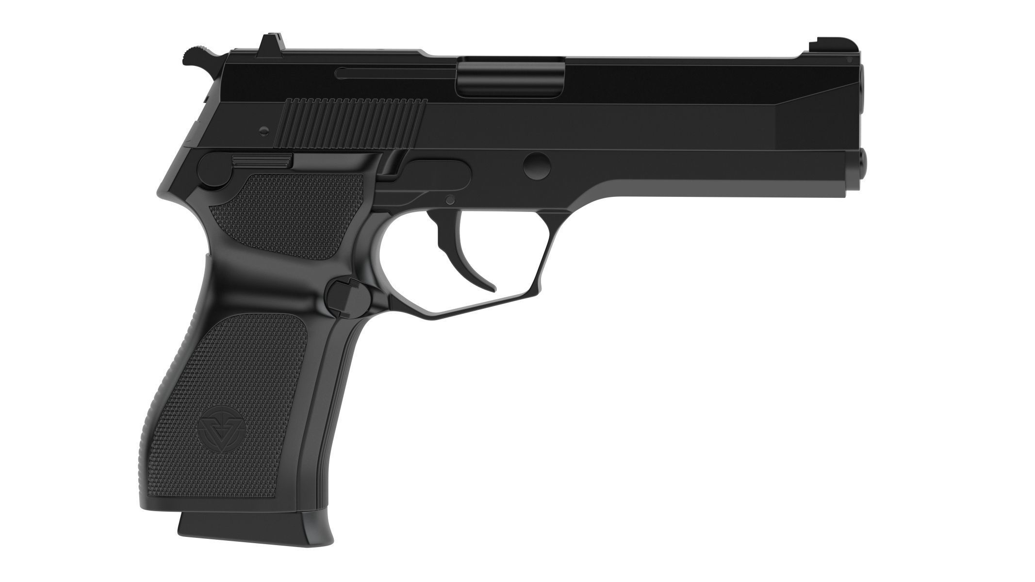 100 Firearms High-Poly Collection Vol 1 3D model_142