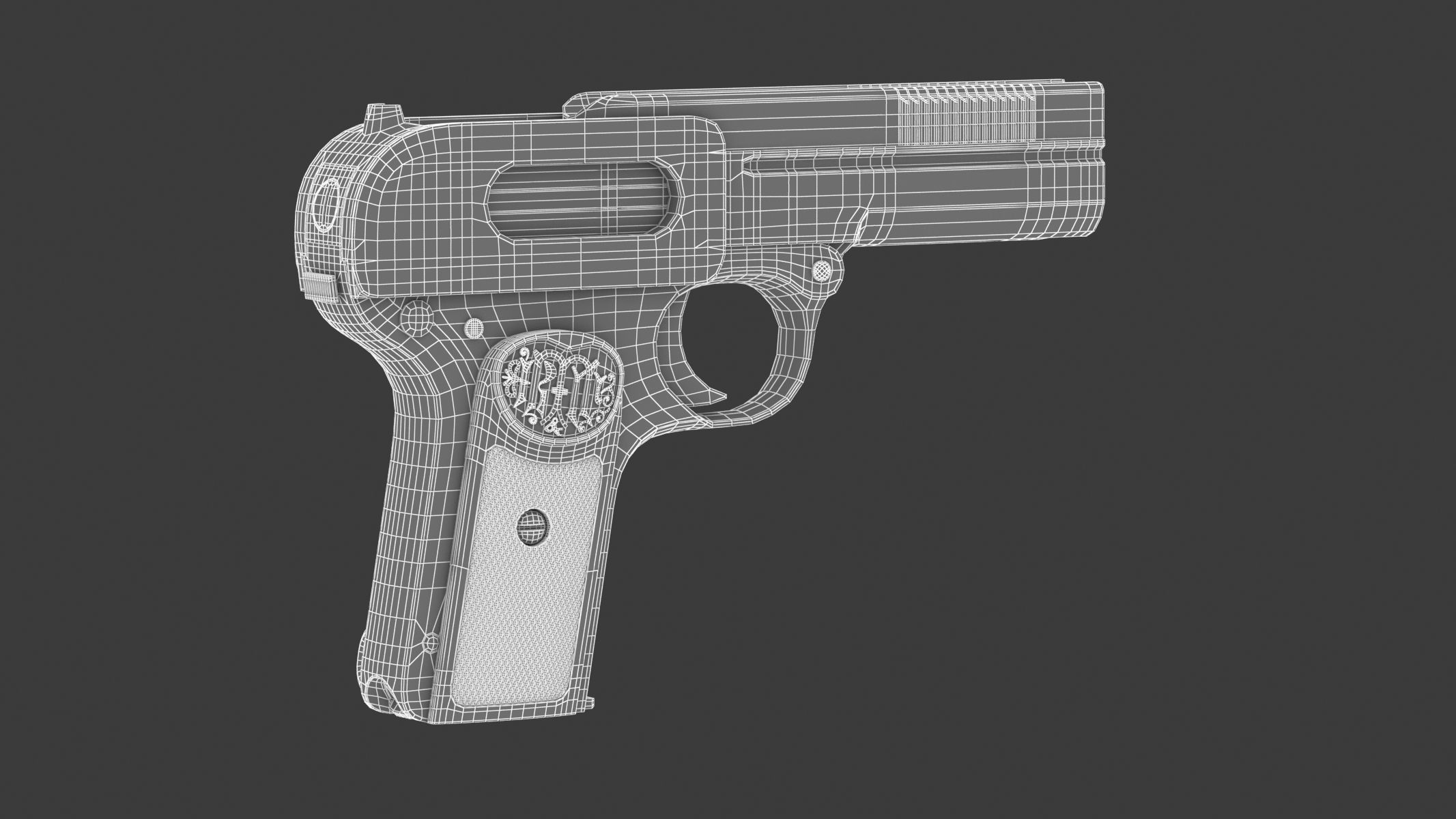 100 Firearms High-Poly Collection Vol 1 3D model_97