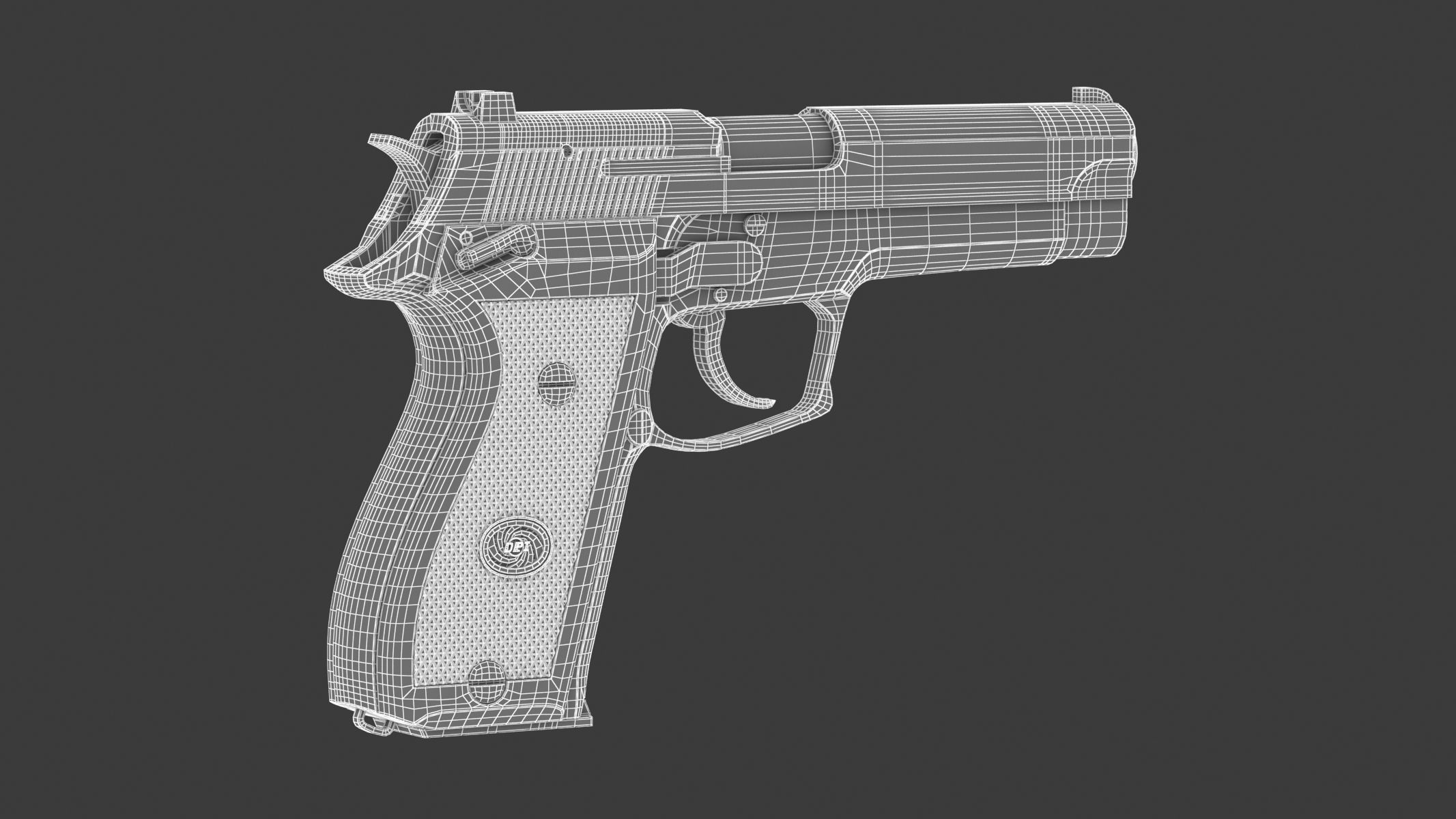 100 Firearms High-Poly Collection Vol 1 3D model_89