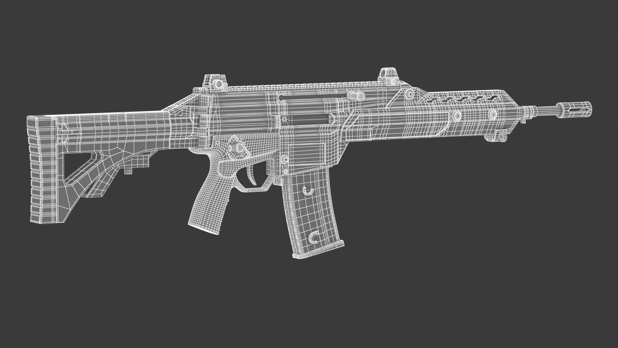 100 Firearms High-Poly Collection Vol 1 3D model_33