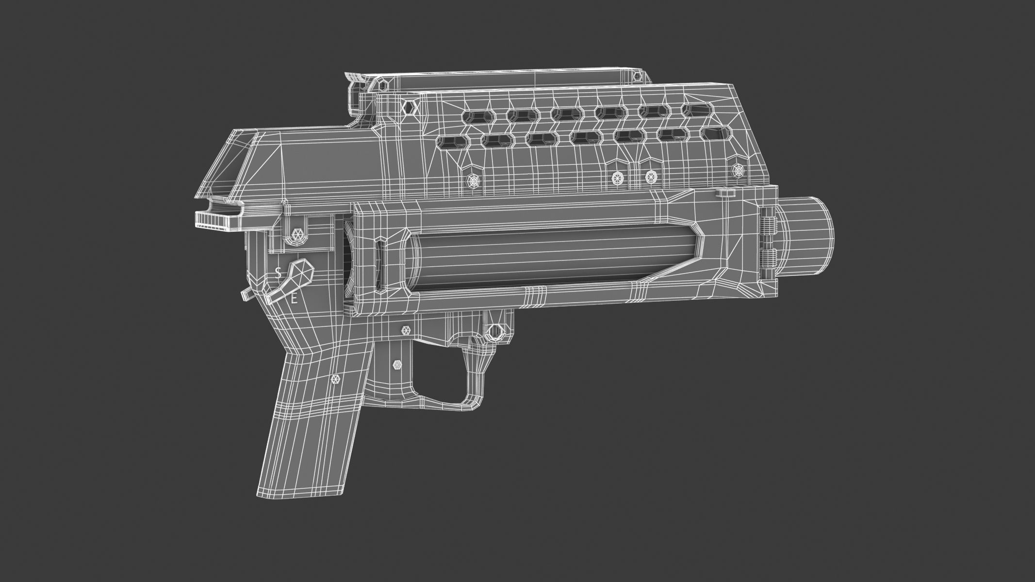 100 Firearms High-Poly Collection Vol 1 3D model_61