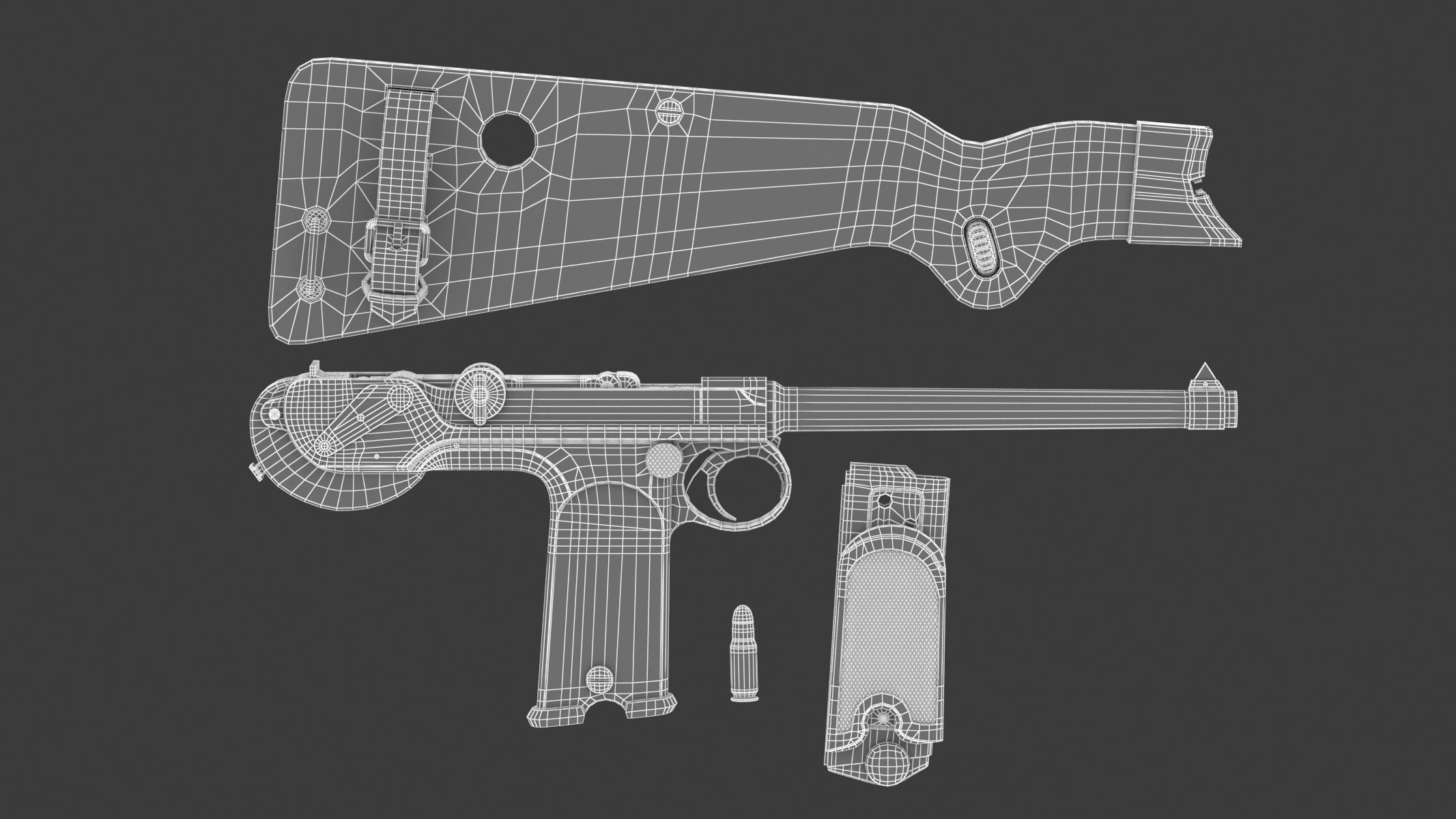 100 Firearms High-Poly Collection Vol 1 3D model_87