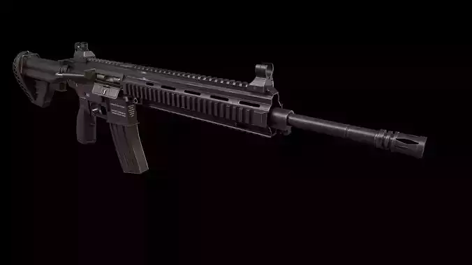 HK 416 Gun 